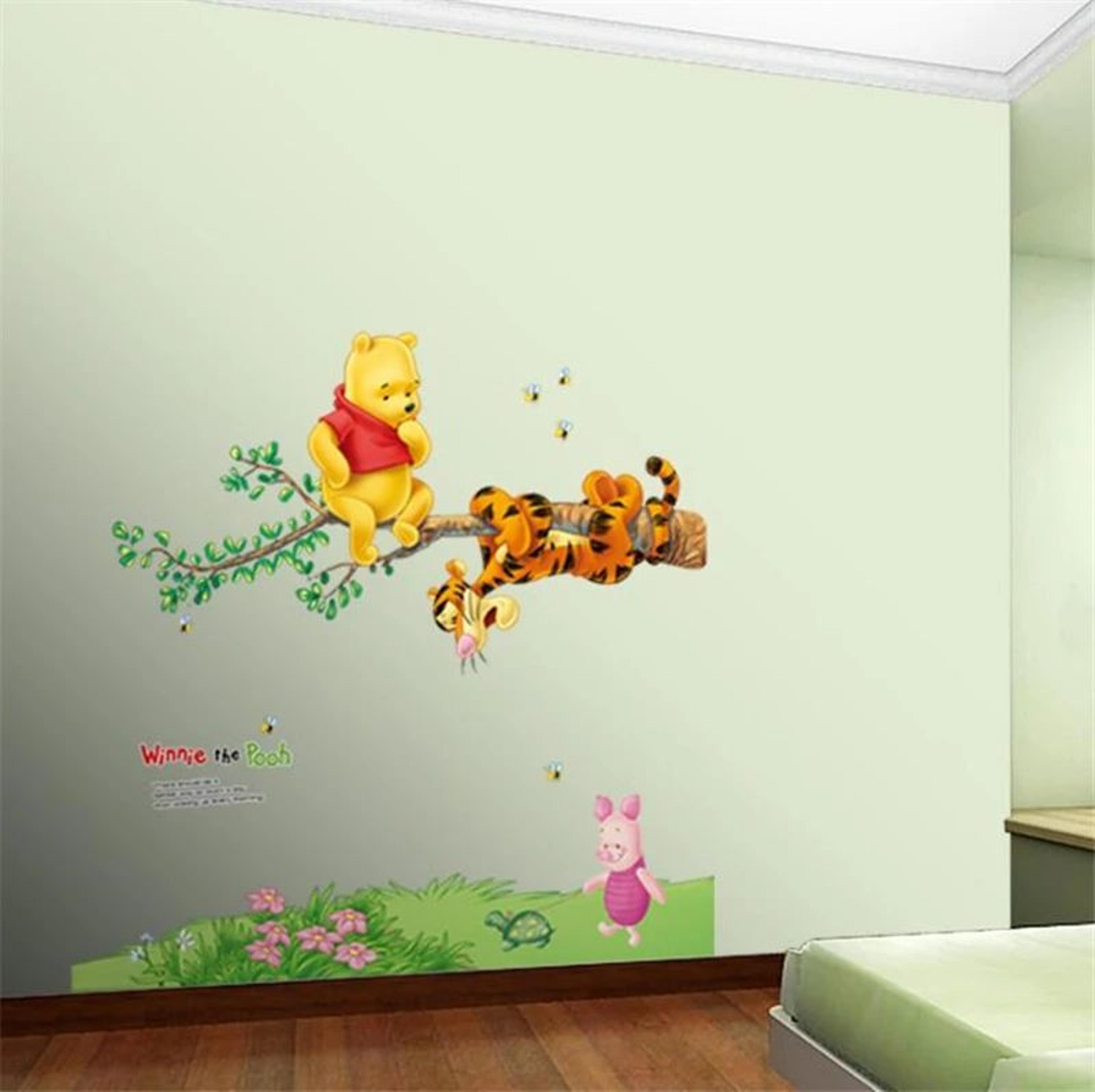 Cartoon Bear Wall Sticker For Kids Room Decoration 3