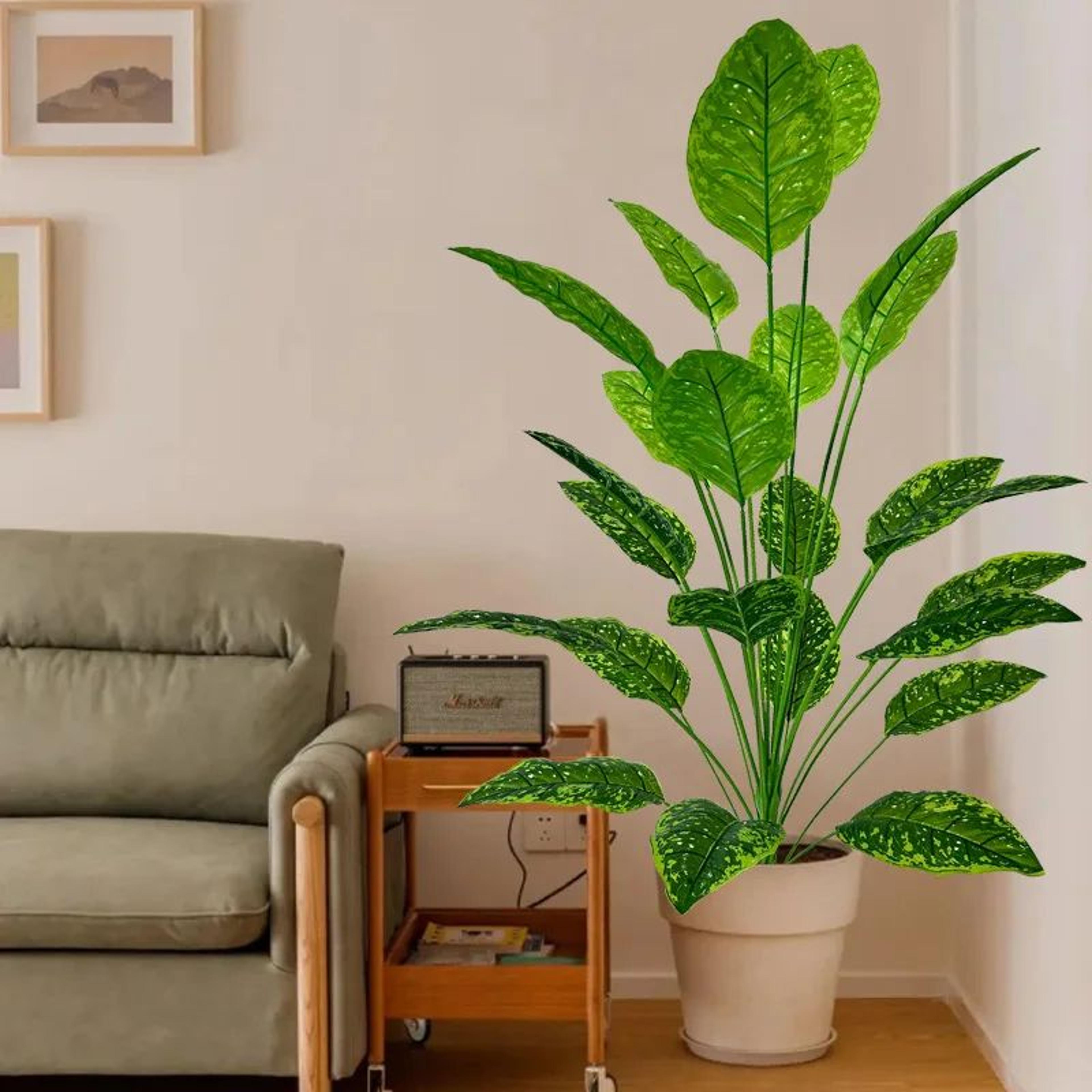 Large Artificial Green Tree For Indoor Outdoor Decor 3