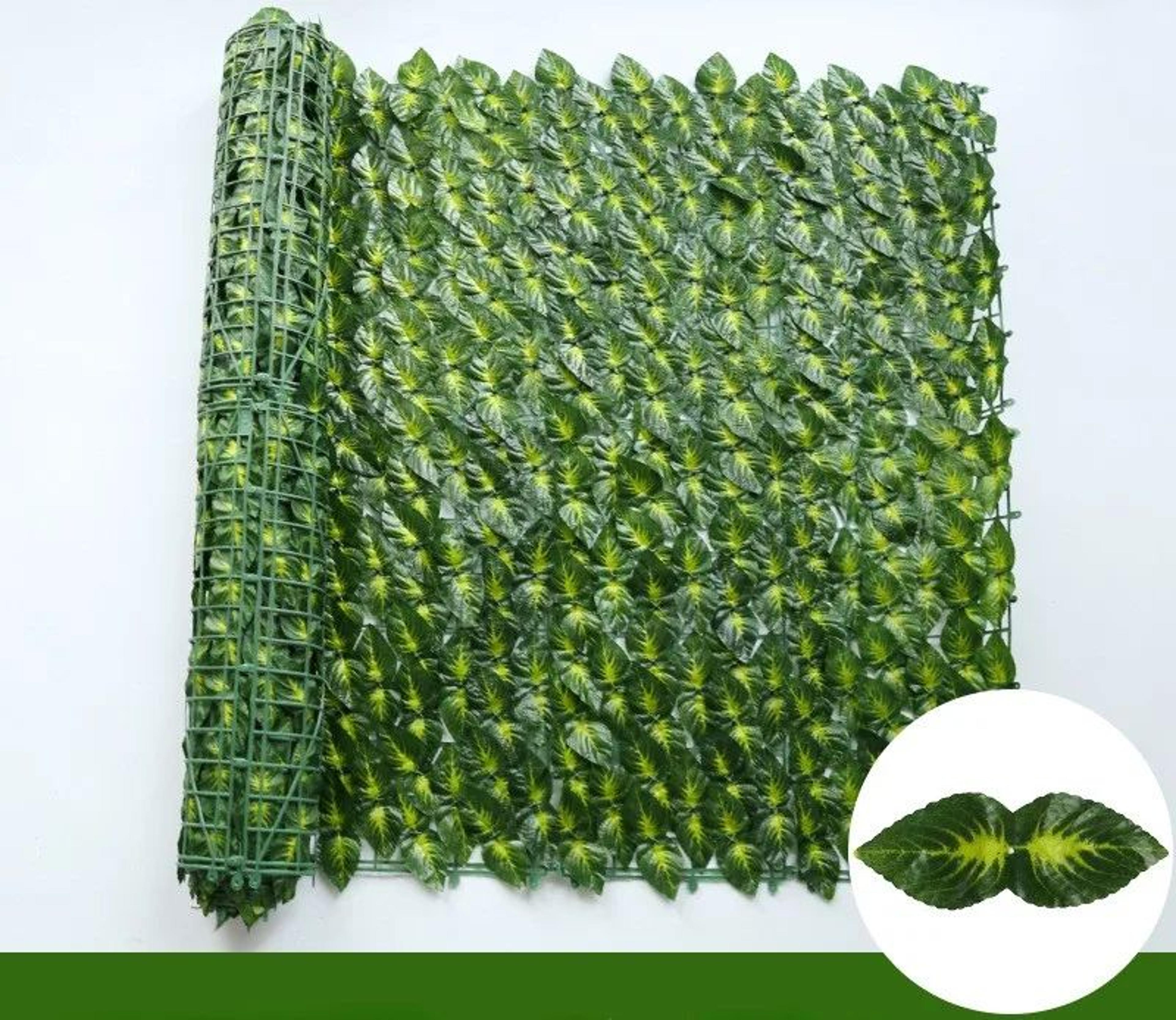 Artificial Ivy Privacy Fence Panel 14