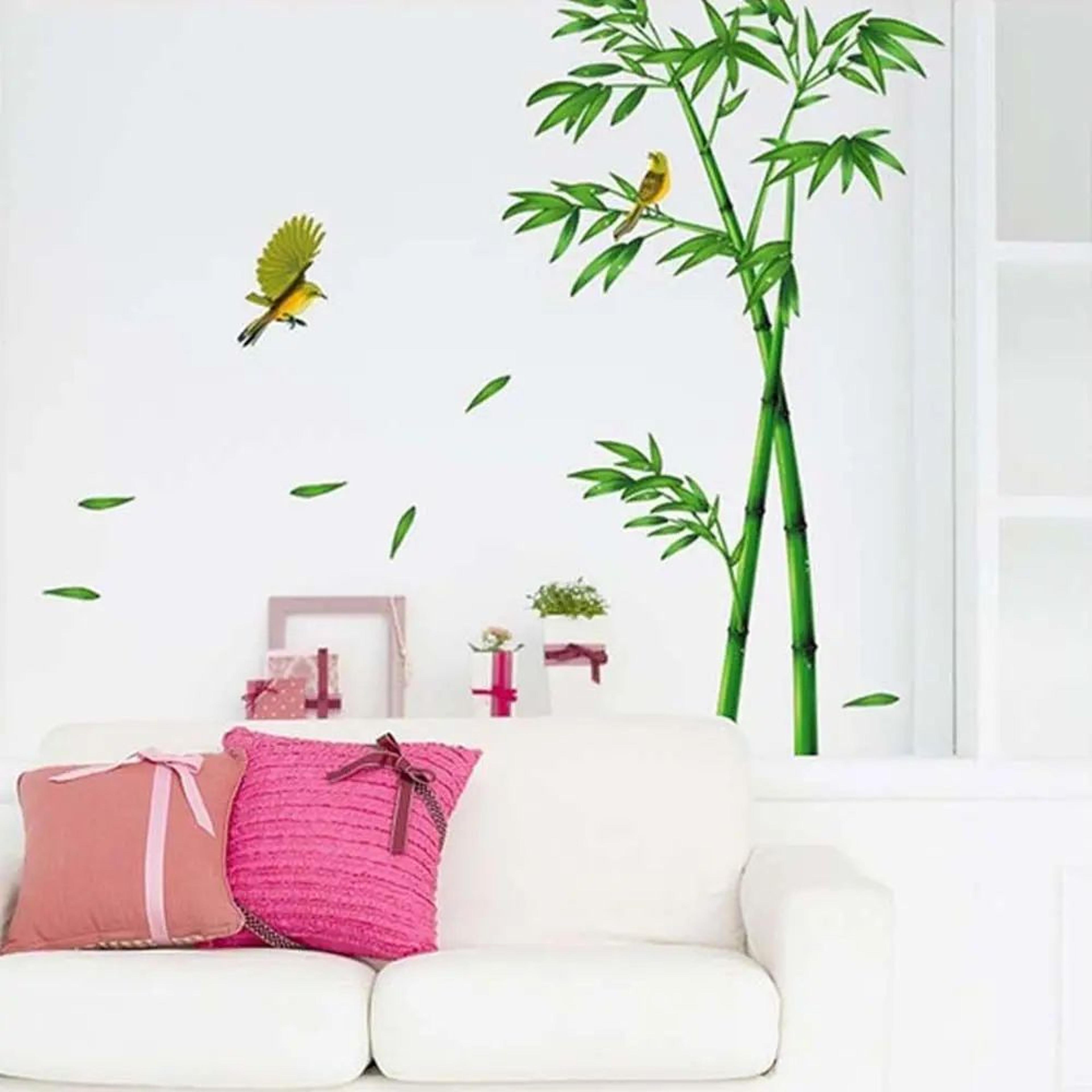 Chinese Bamboo Forest Wall Sticker Decor 3
