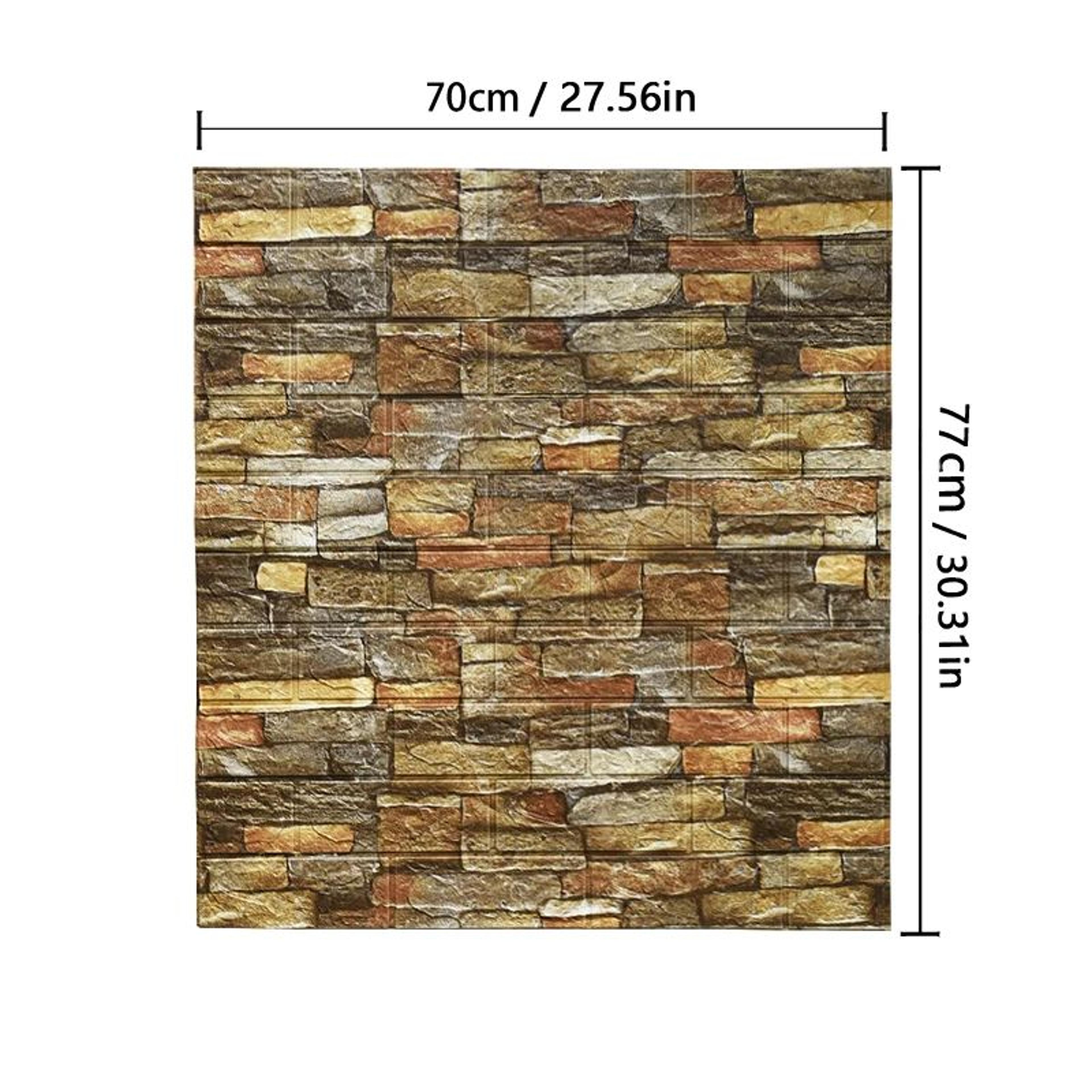 3D Brick Wall Sticker DIY Wallpaper 7