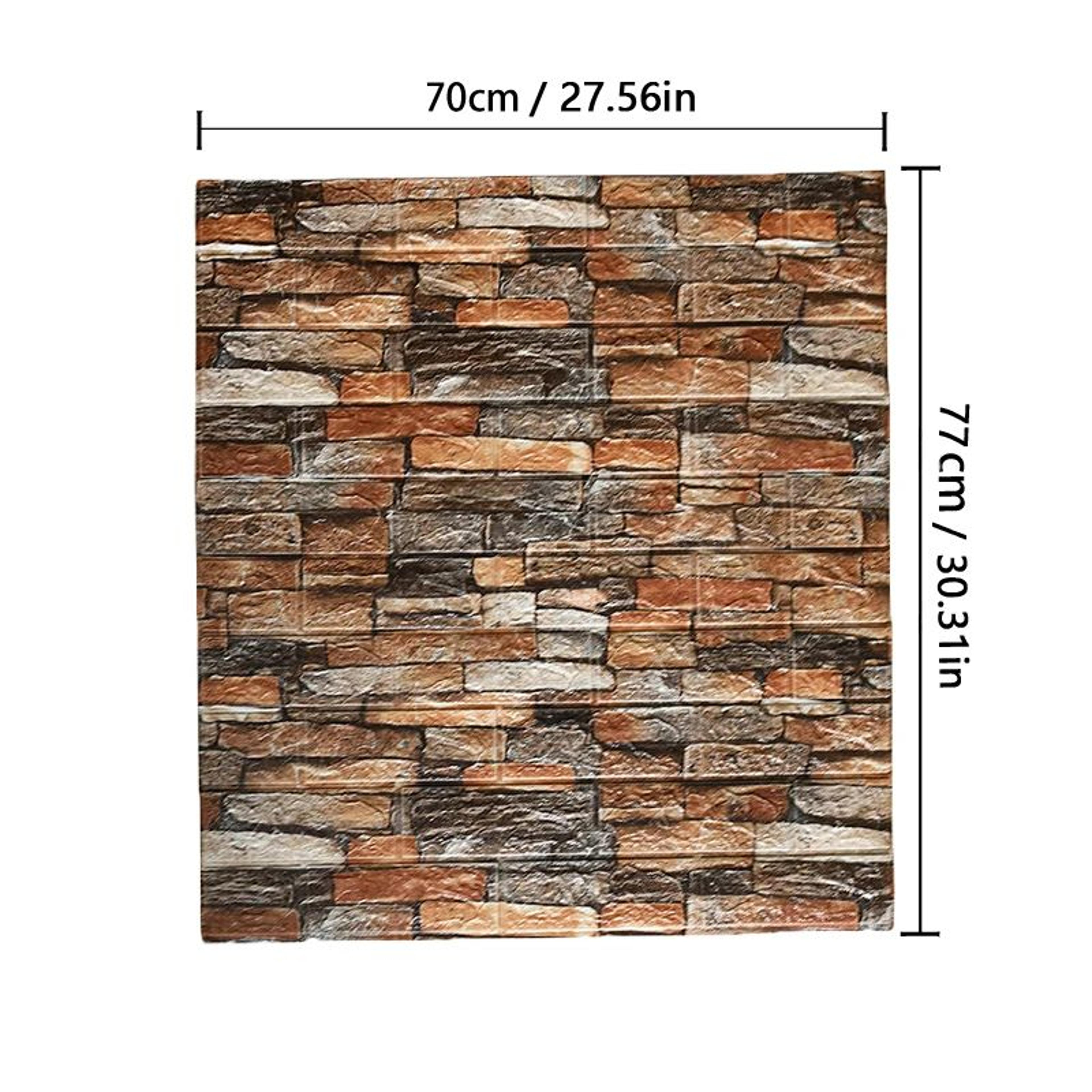 3D Brick Wall Sticker DIY Wallpaper 8