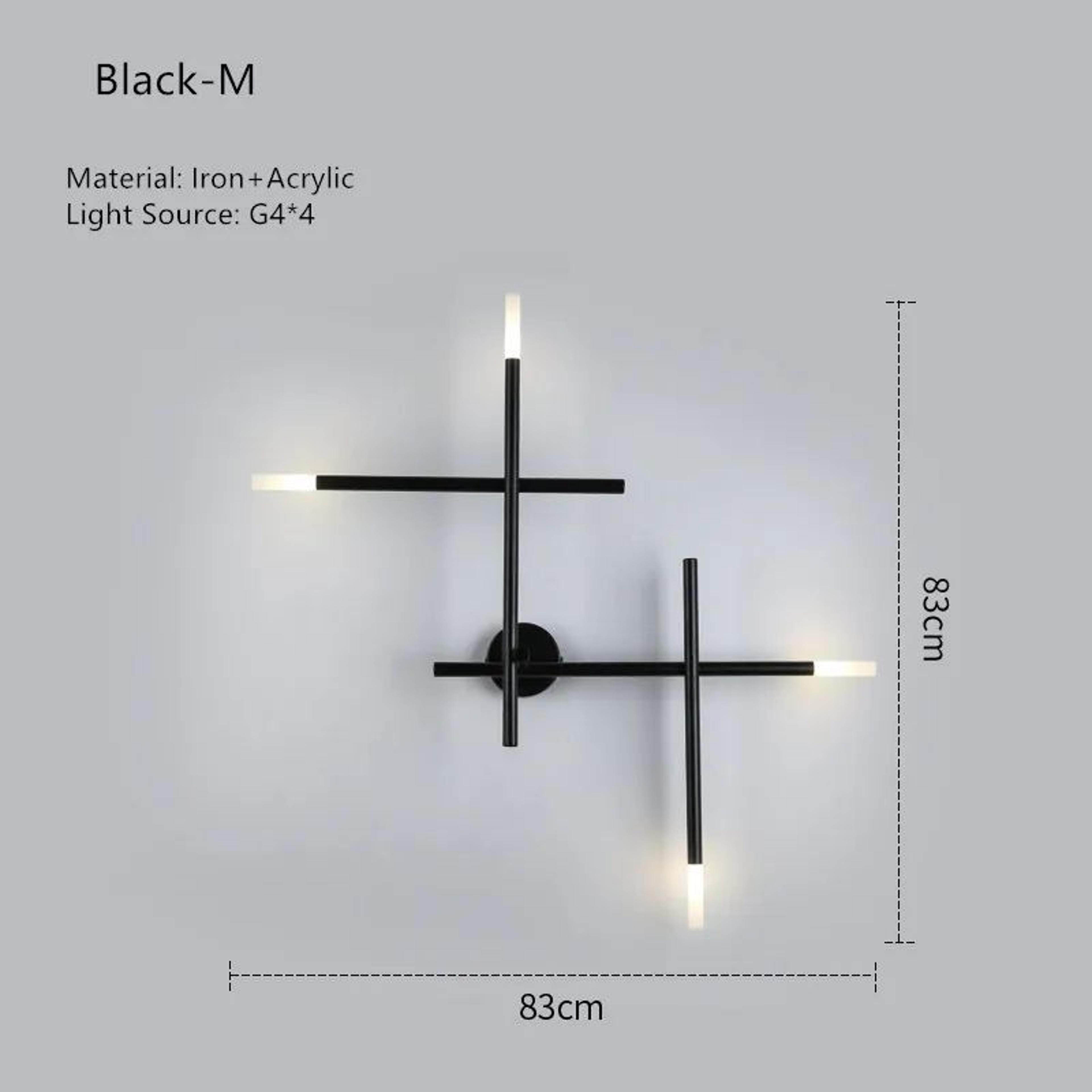 Nordic Cross LED Wall Sconce Lamp 9