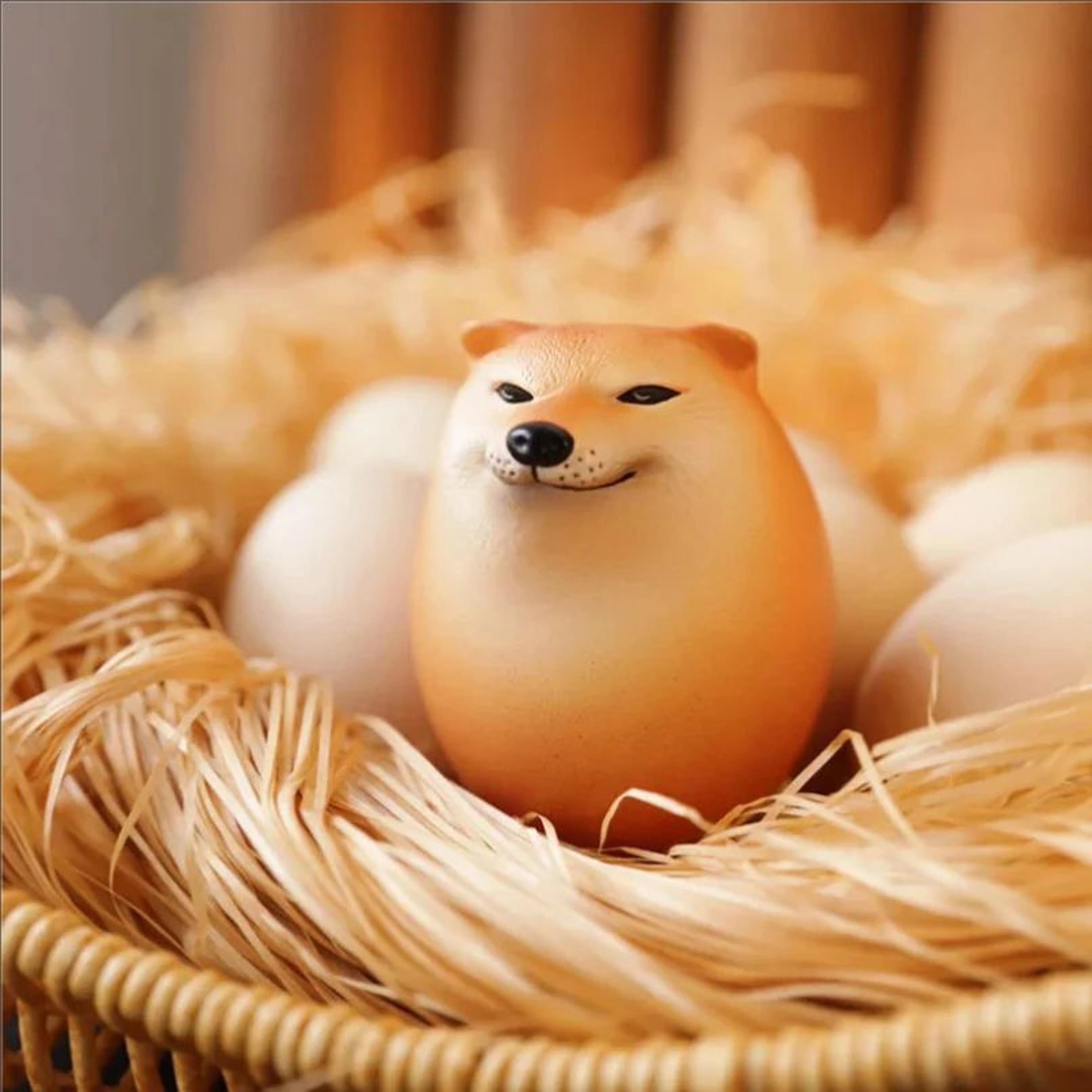 Shiba Inu Egg Desk Decor 4