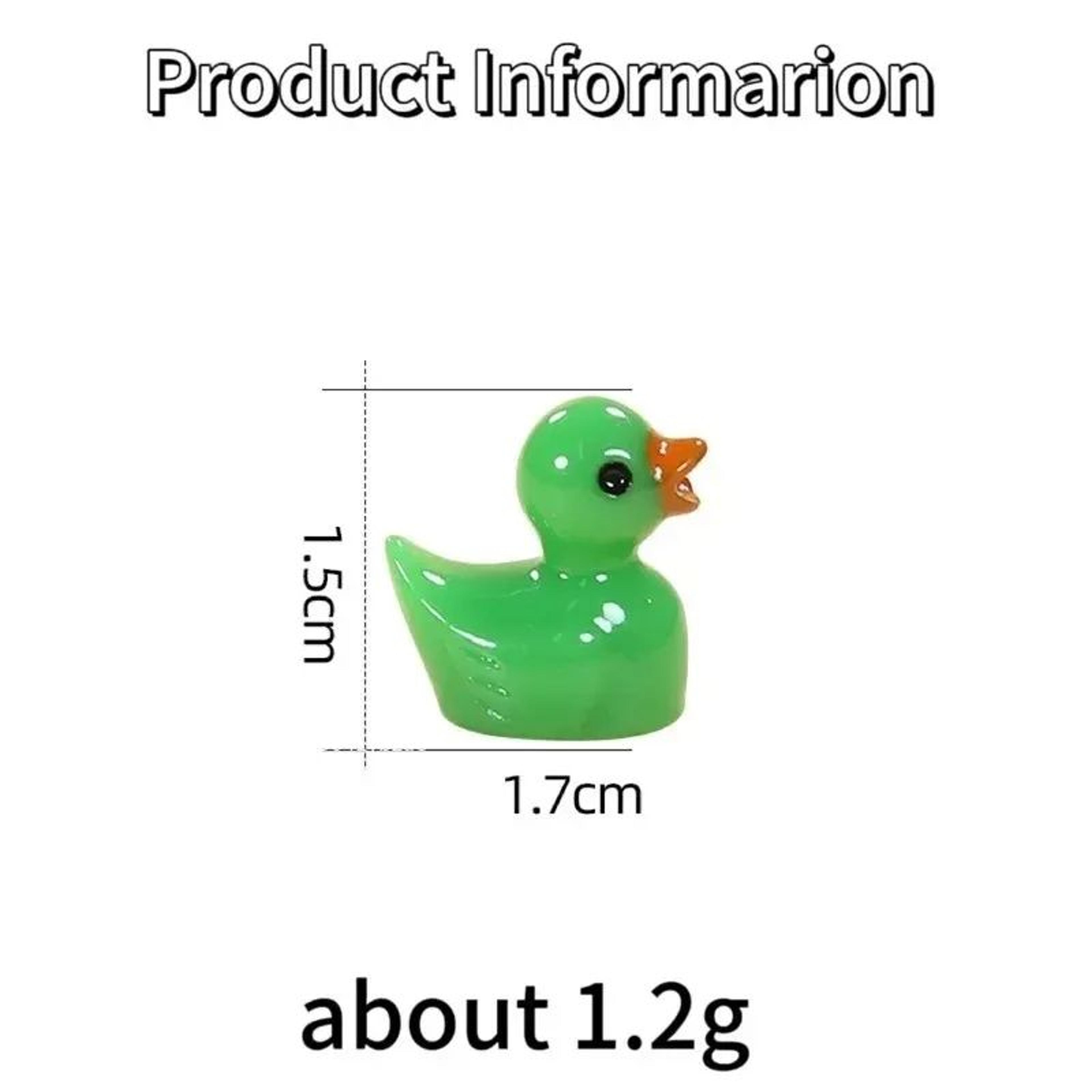 Glow In The Dark Mini Duck Figurines 2