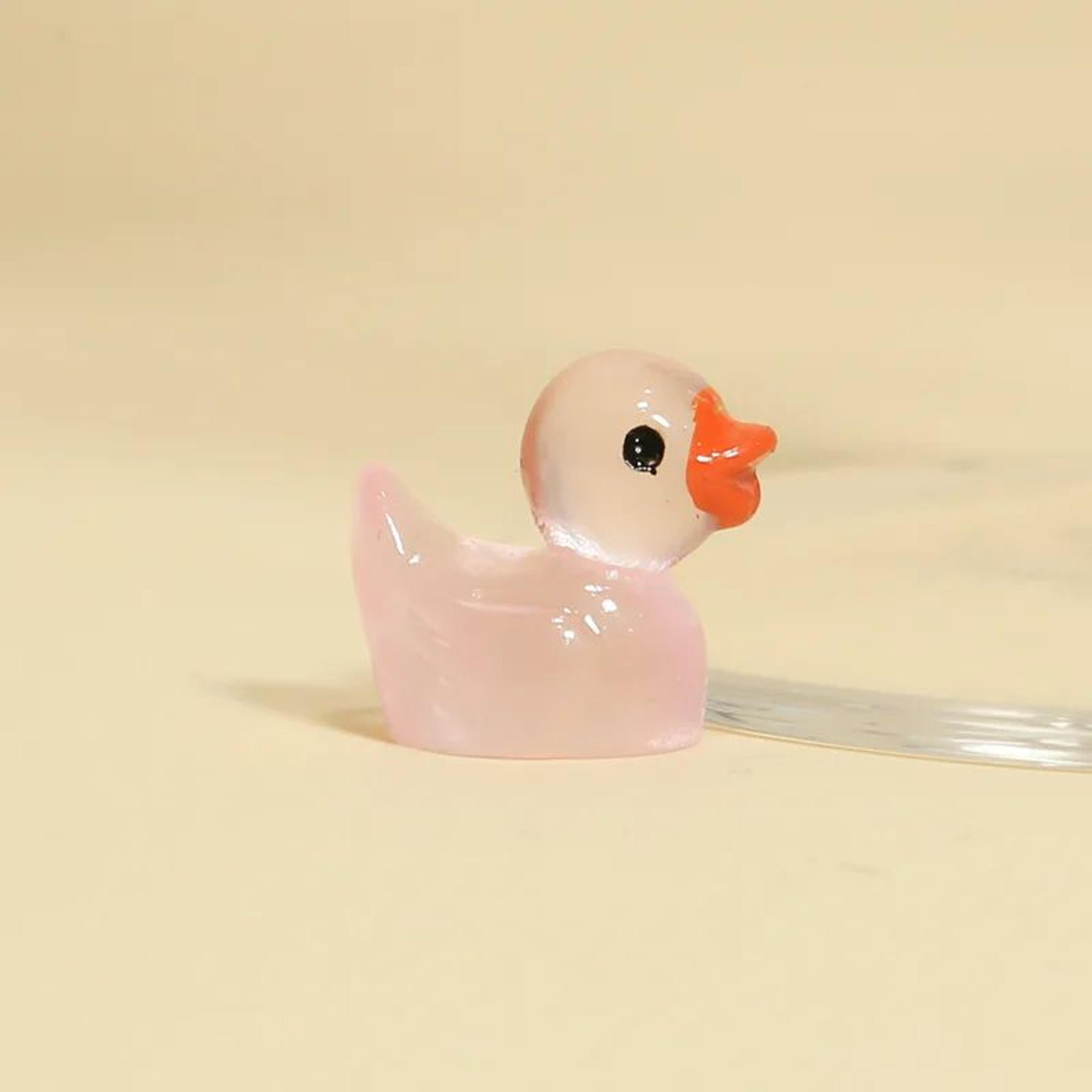Glow In The Dark Mini Duck Figurines 6