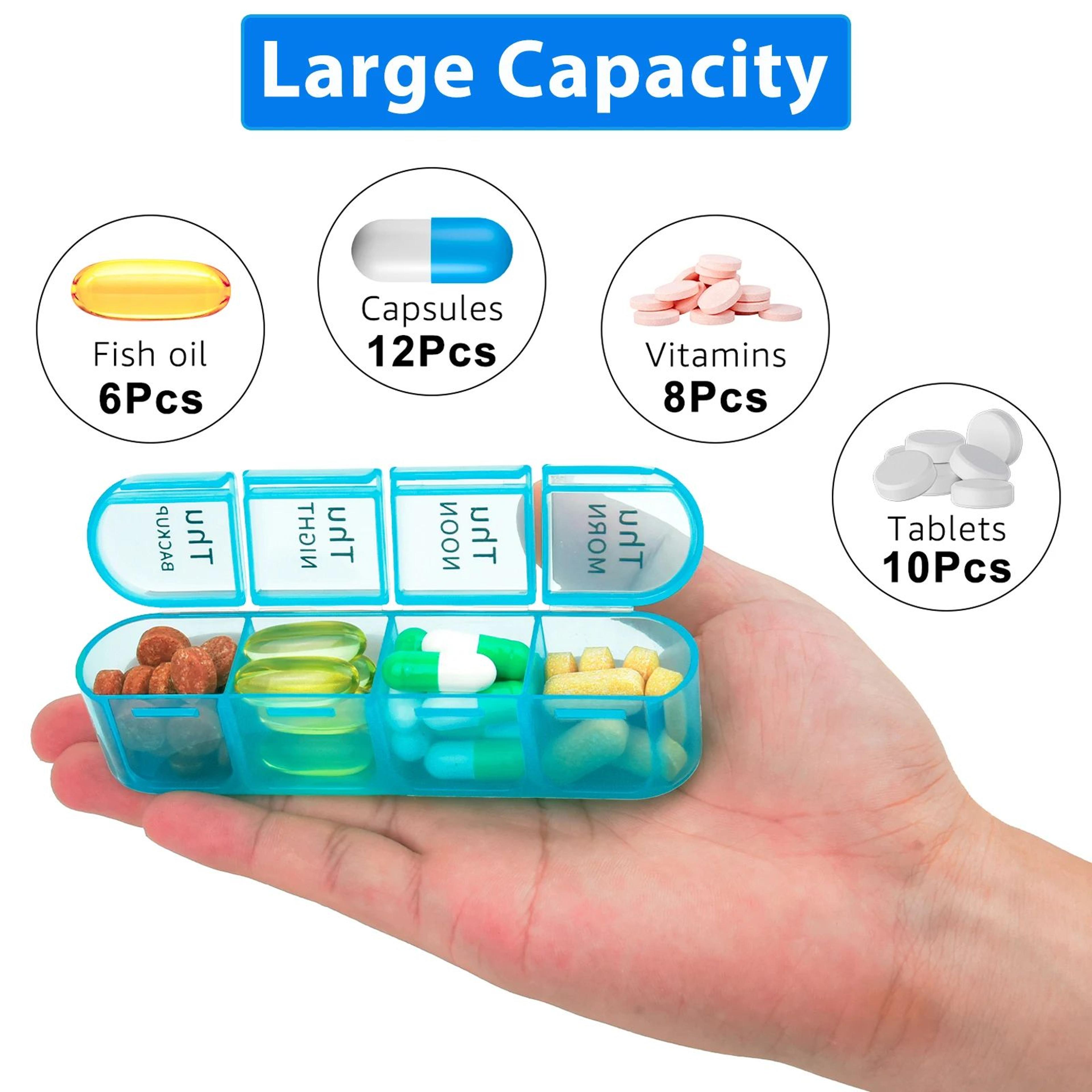 Portable Weekly Monthly Pill Organizer 2