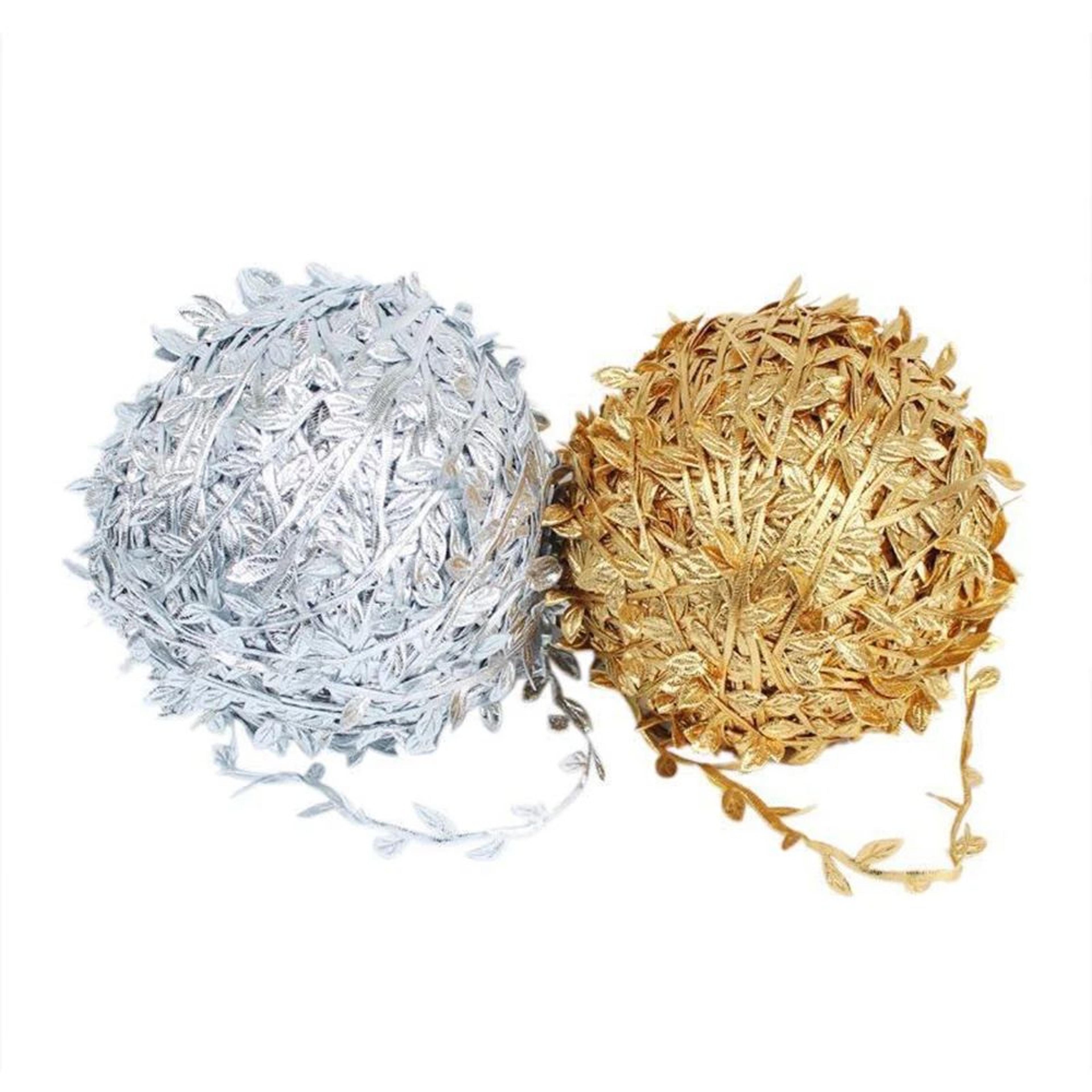 Gold Leaf Vine Garland Decoration 3