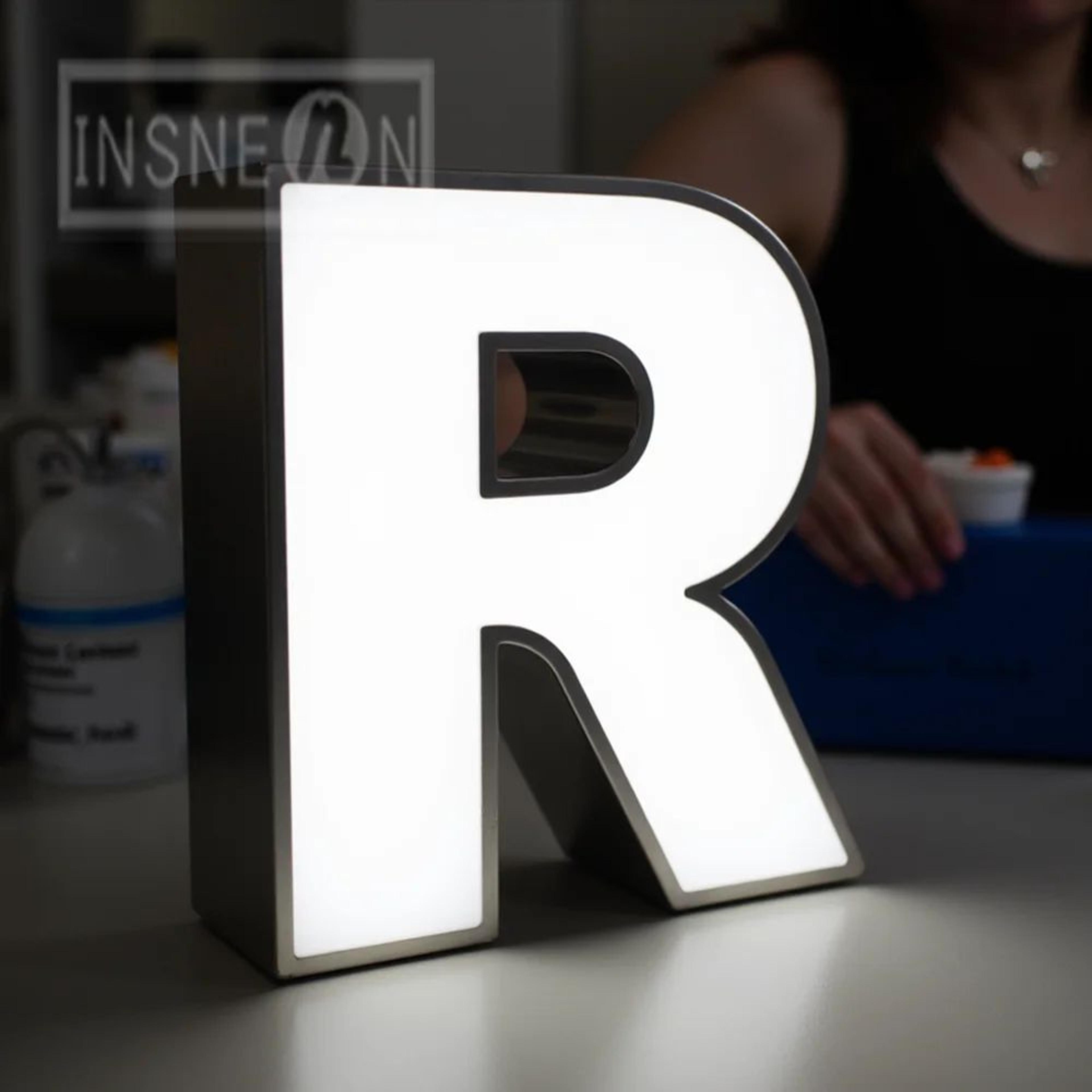 Custom LED Backlit Metal Business Sign 16
