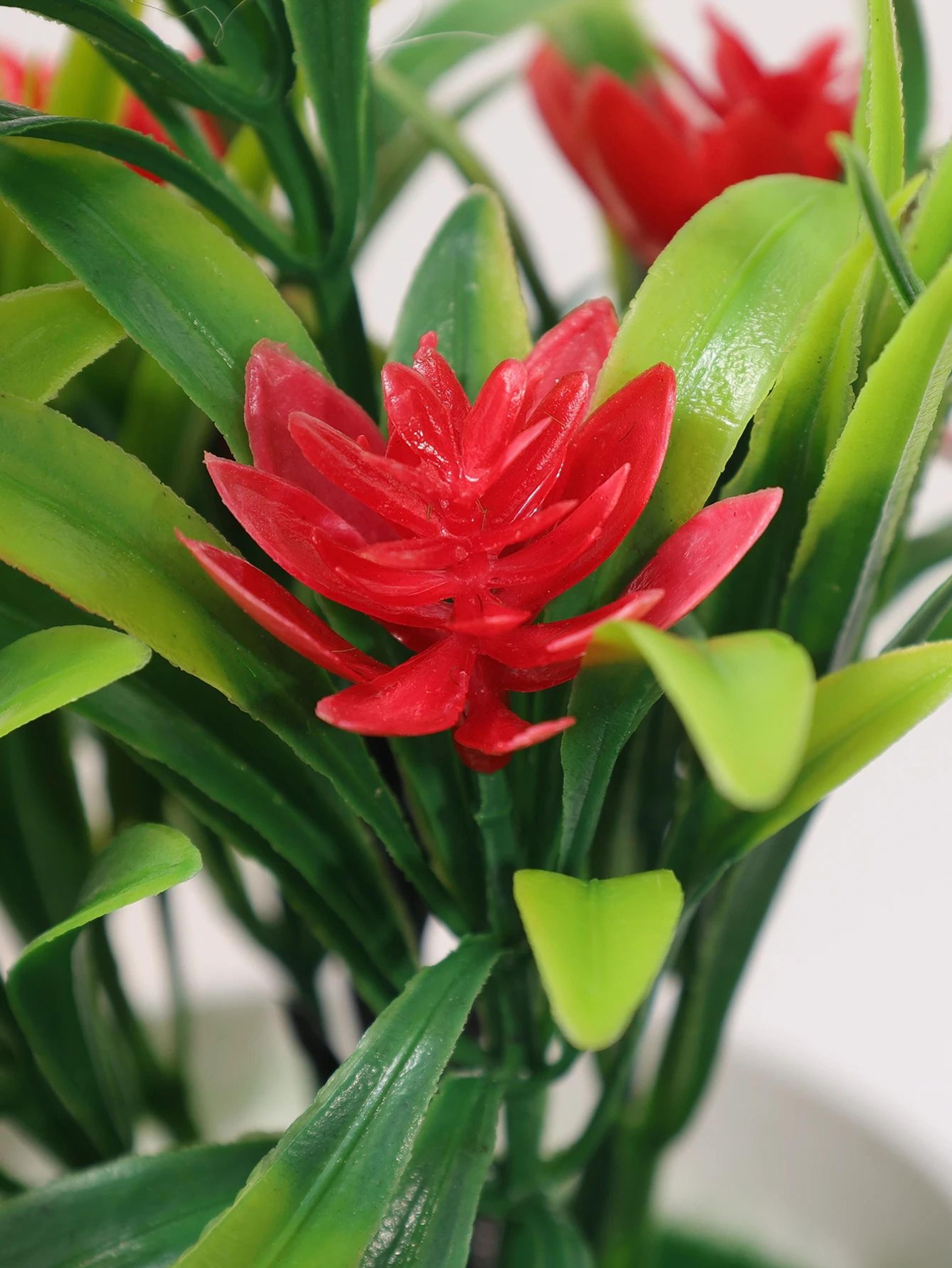 Colorful Artificial Potted Flower Bonsai Decor 8