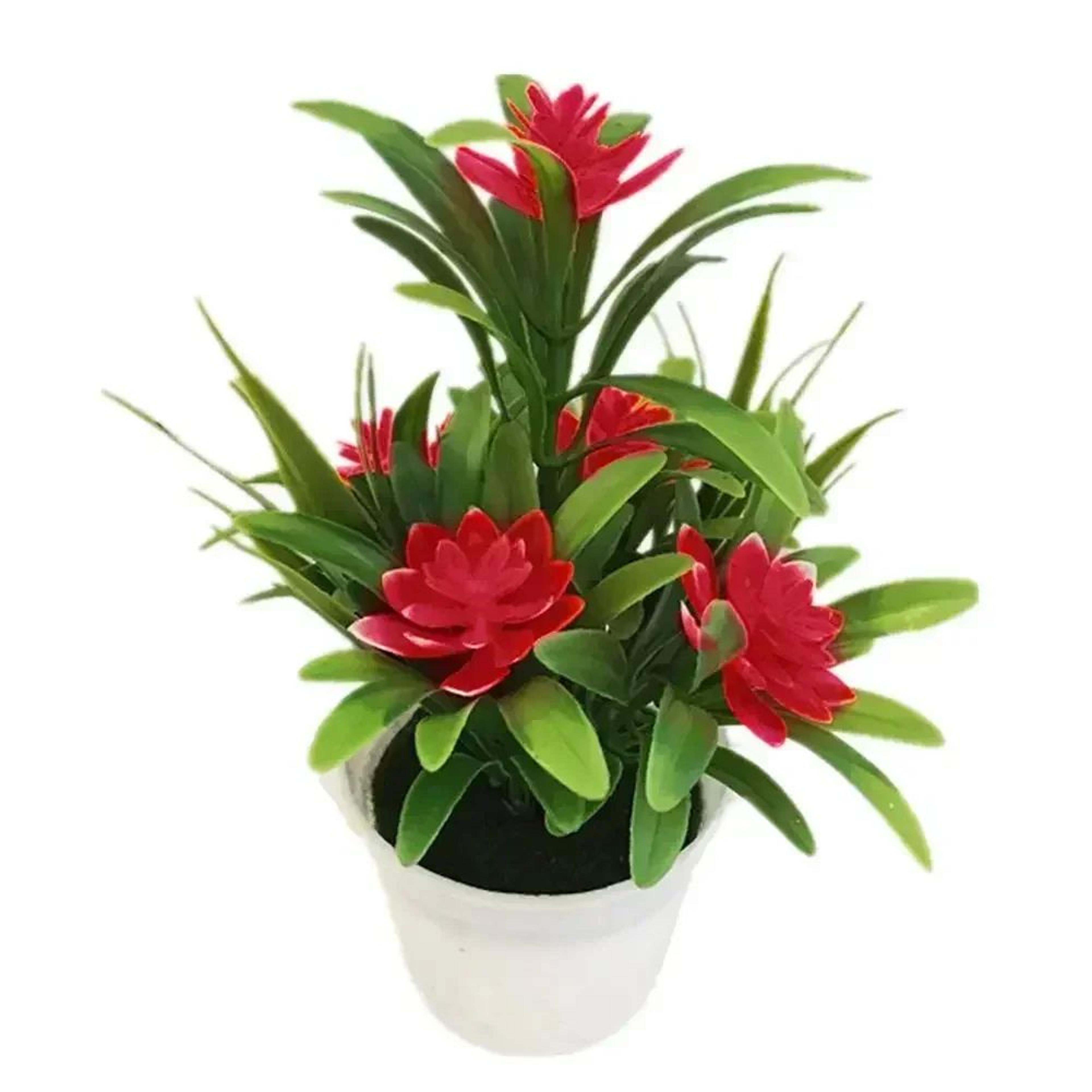 Colorful Artificial Potted Flower Bonsai Decor 11