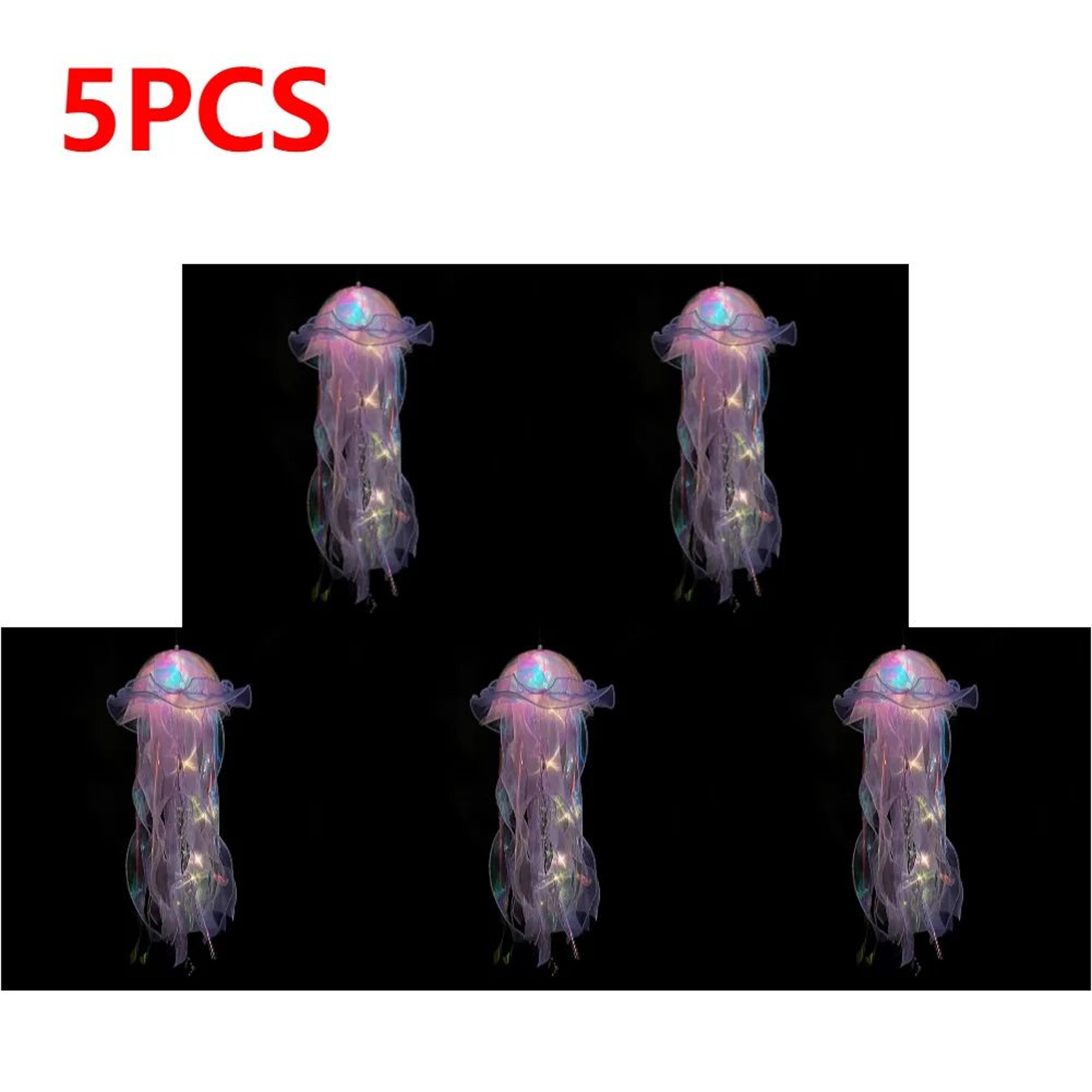 DIY Jellyfish Hanging LED Ceiling Lamp 21