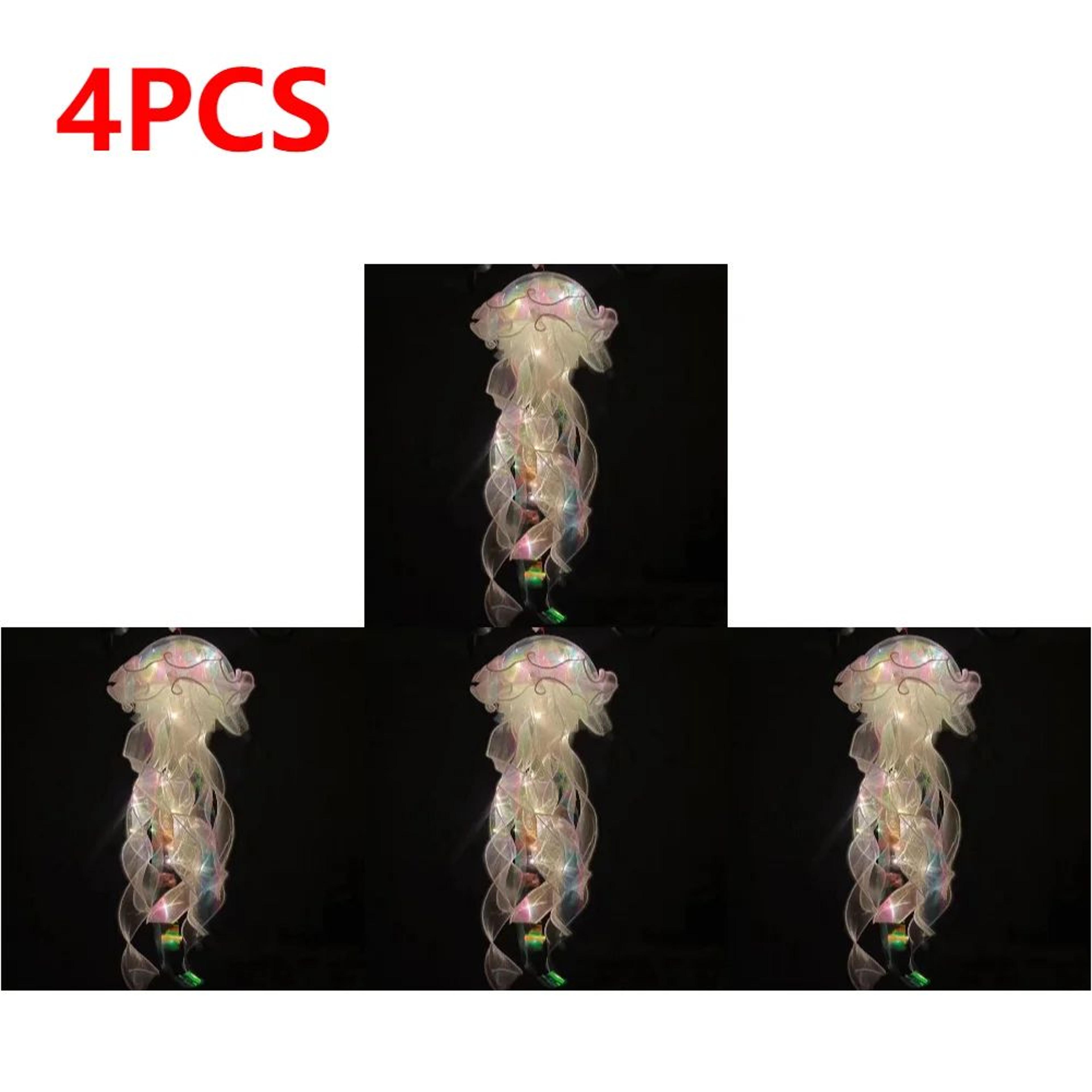 DIY Jellyfish Hanging LED Ceiling Lamp 24
