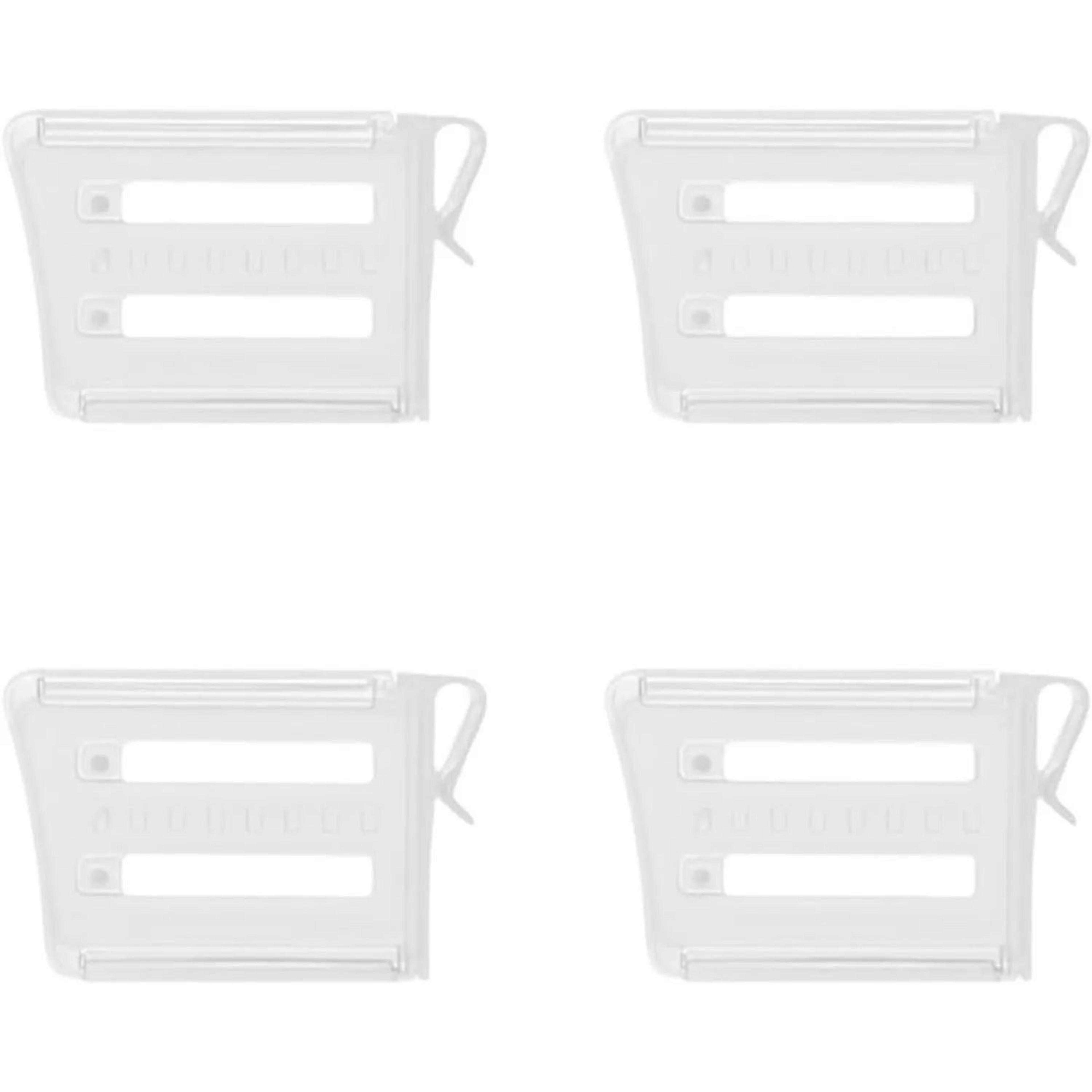 Adjustable Refrigerator Storage Divider Clips Set 11