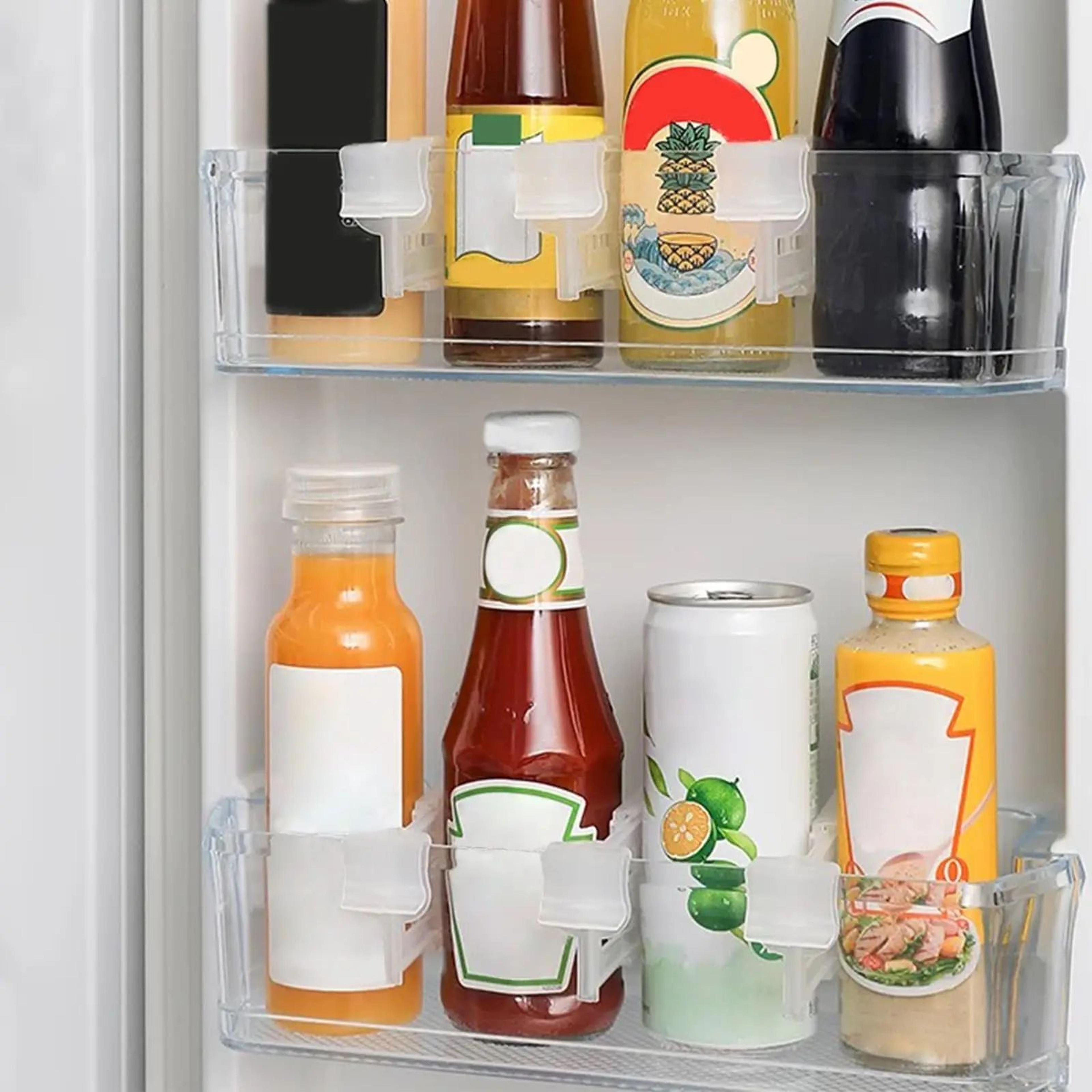 Adjustable Refrigerator Storage Divider Clips Set 10