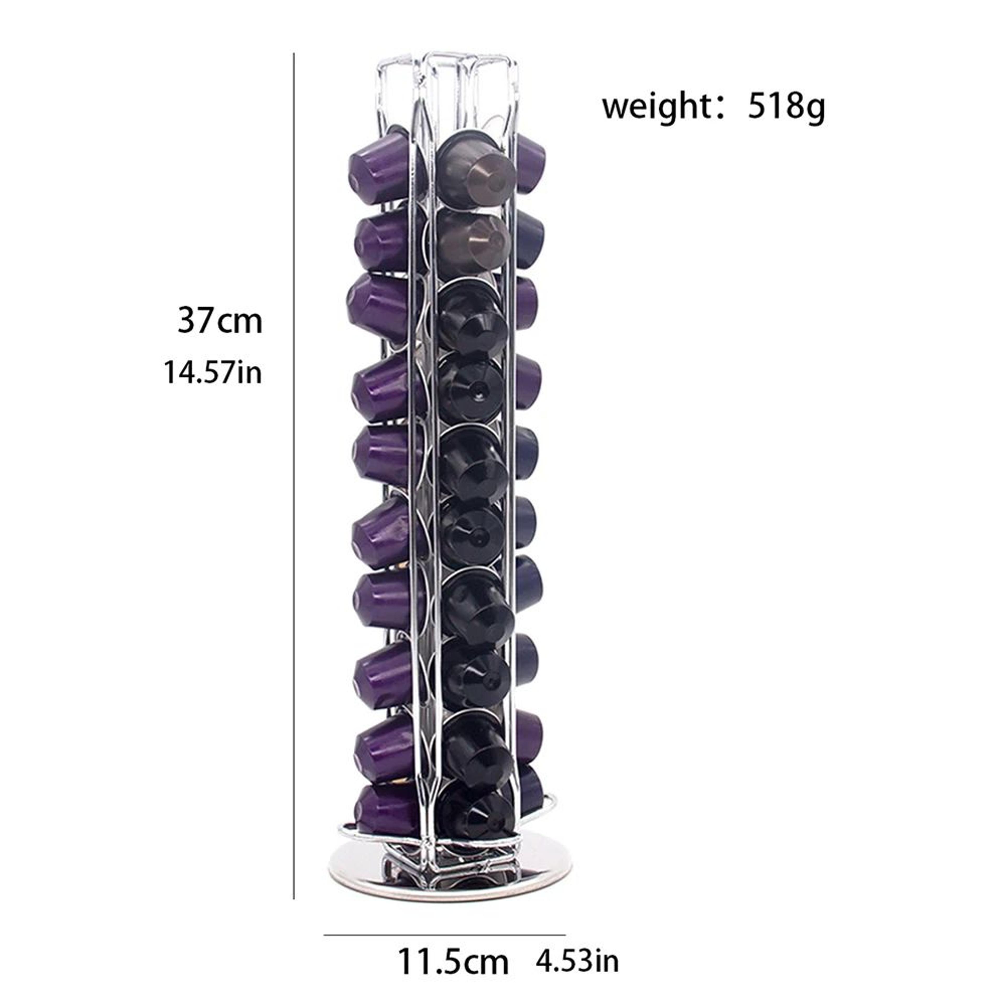 Rotating Coffee Capsule Storage Rack 40 Pods 2
