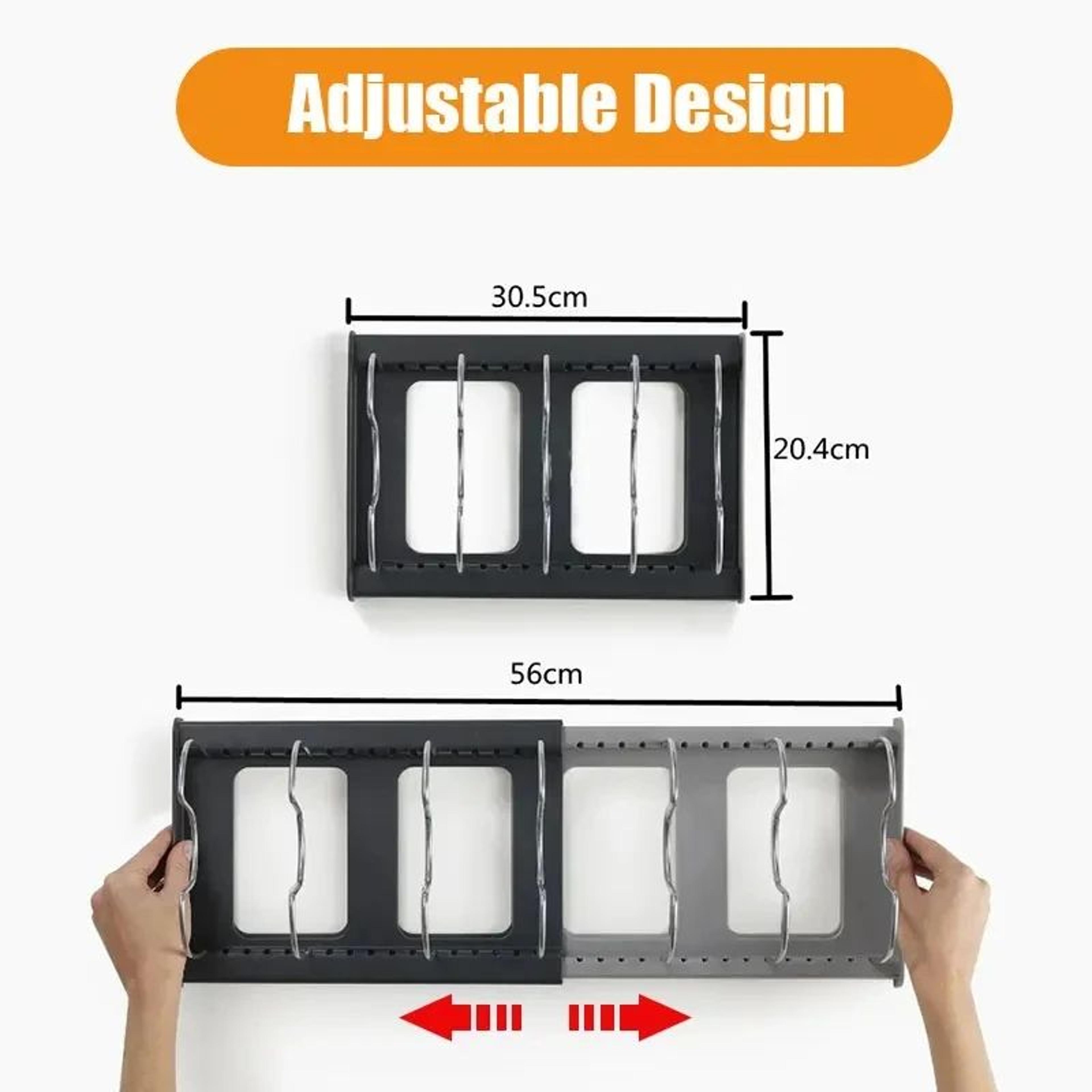 Expandable Stainless Steel Kitchen Storage Rack 1