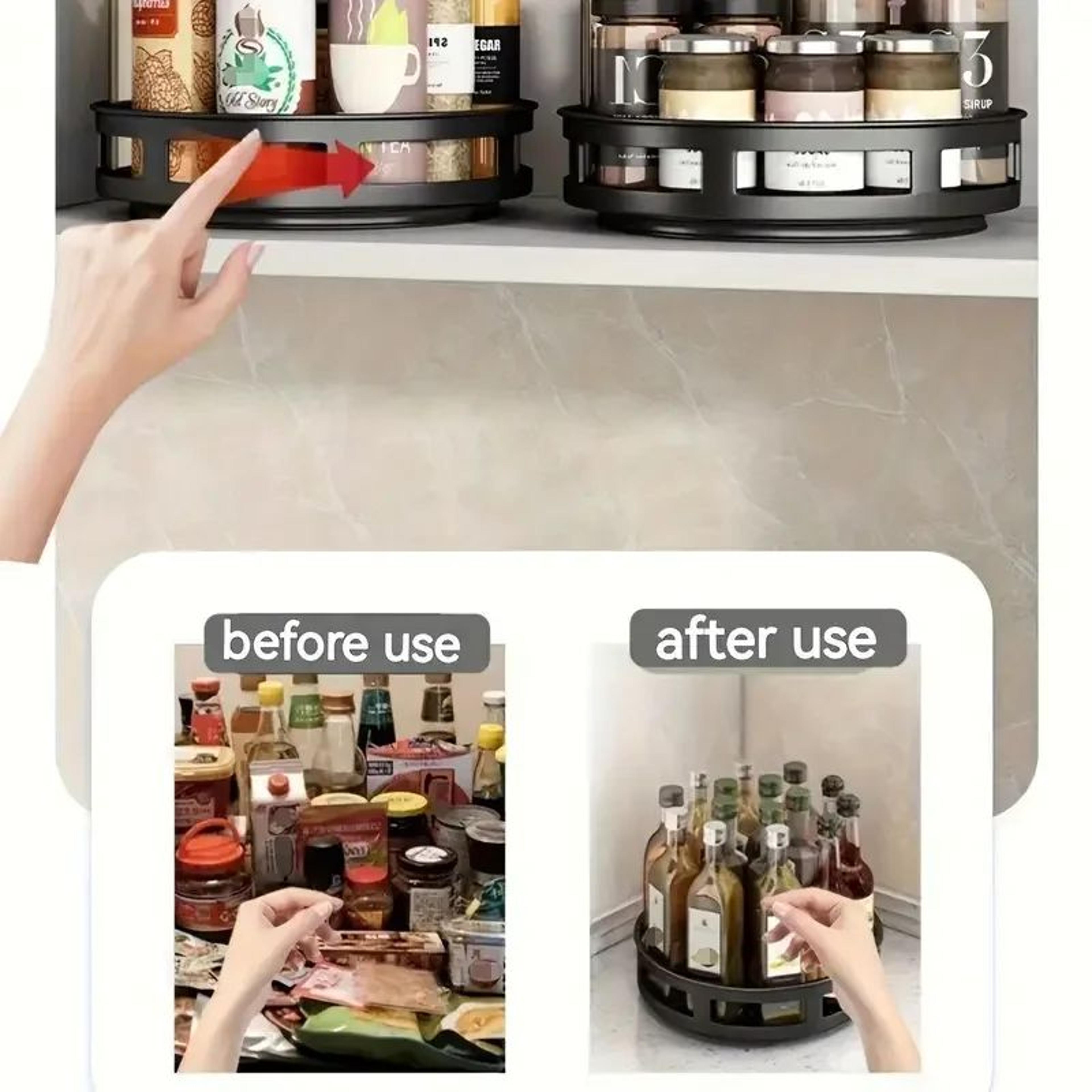 360 Degree Rotating Storage Organizer Tray 5