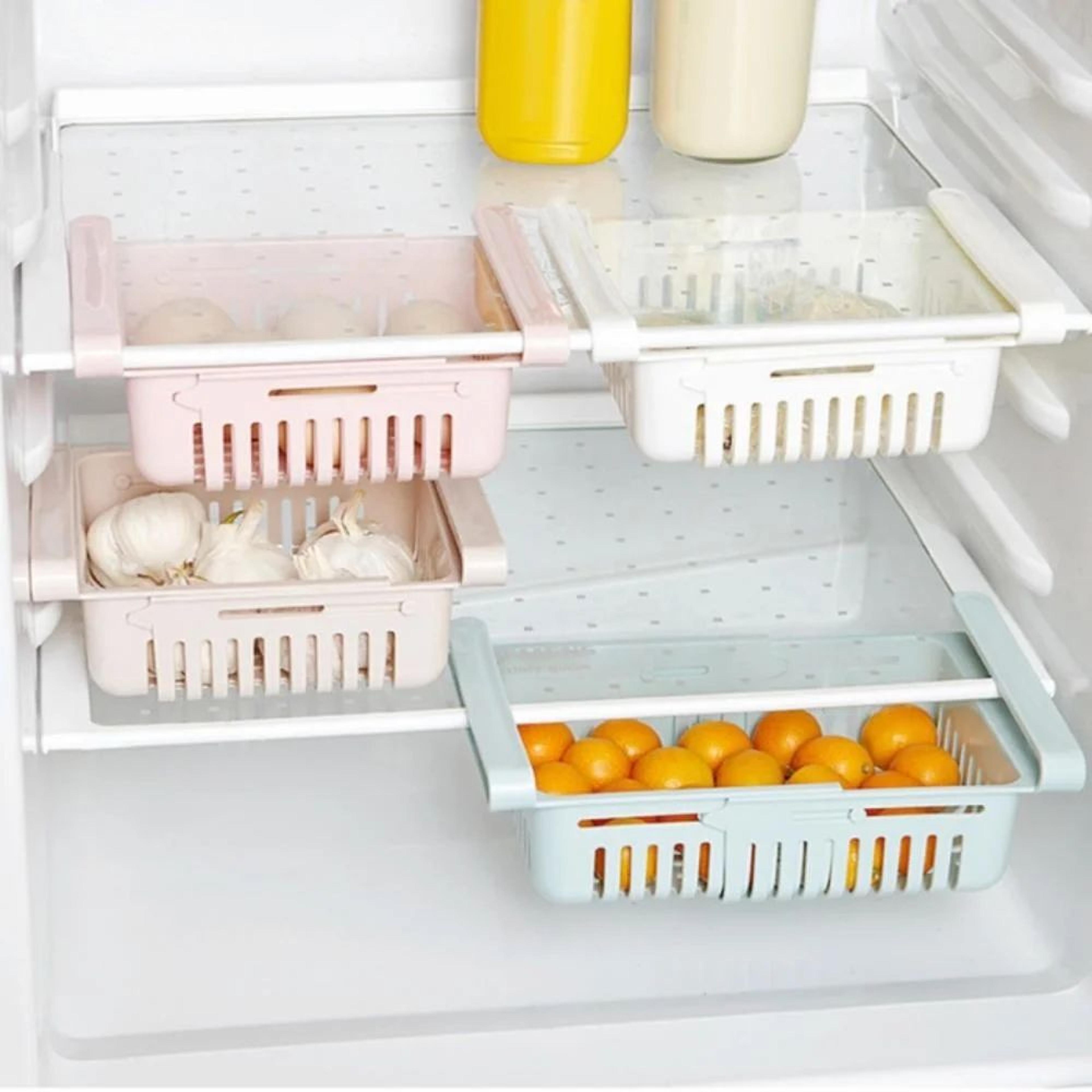 Pull Out Refrigerator Drawer Organizer 0