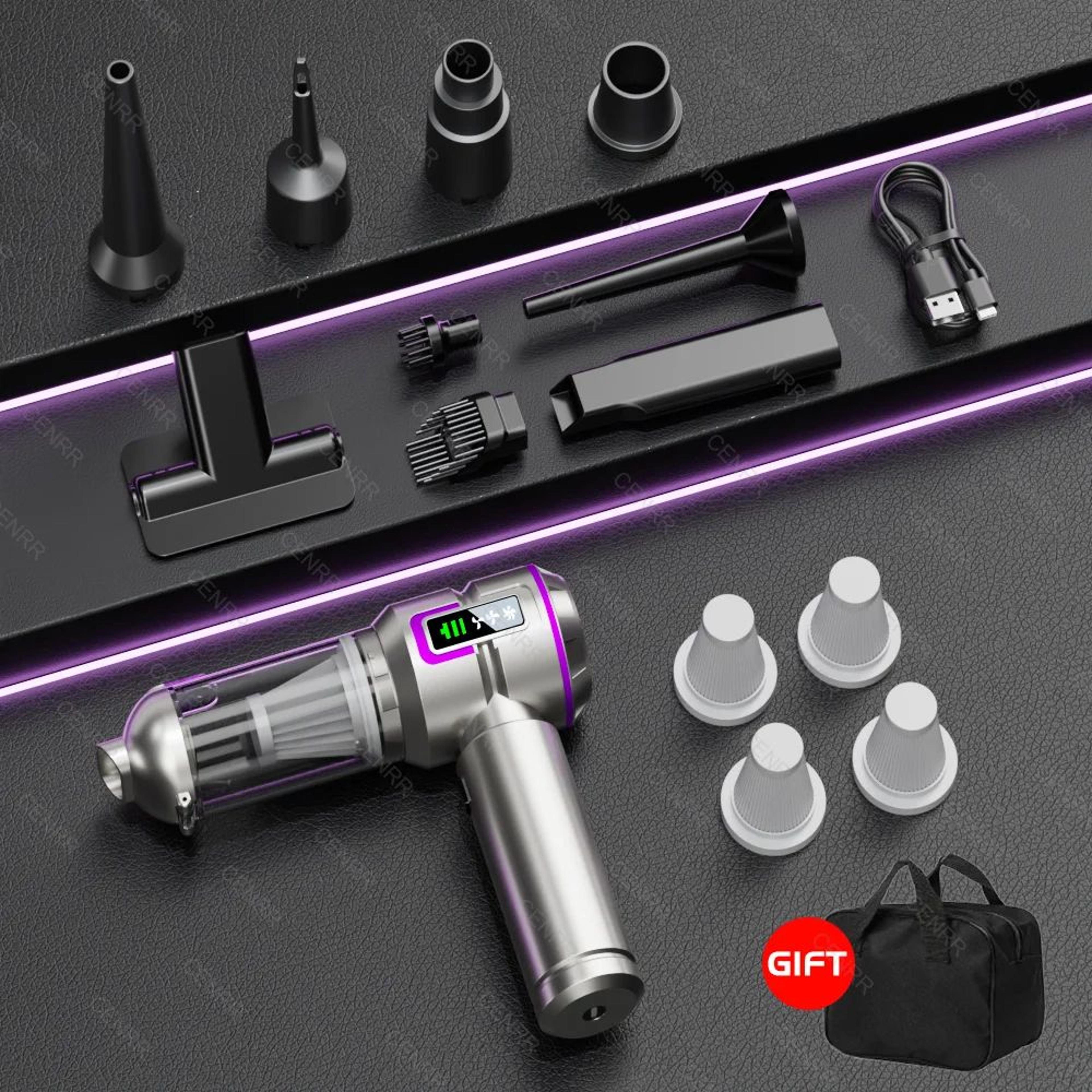 Mini Cordless High Power Car Vacuum Cleaner 9