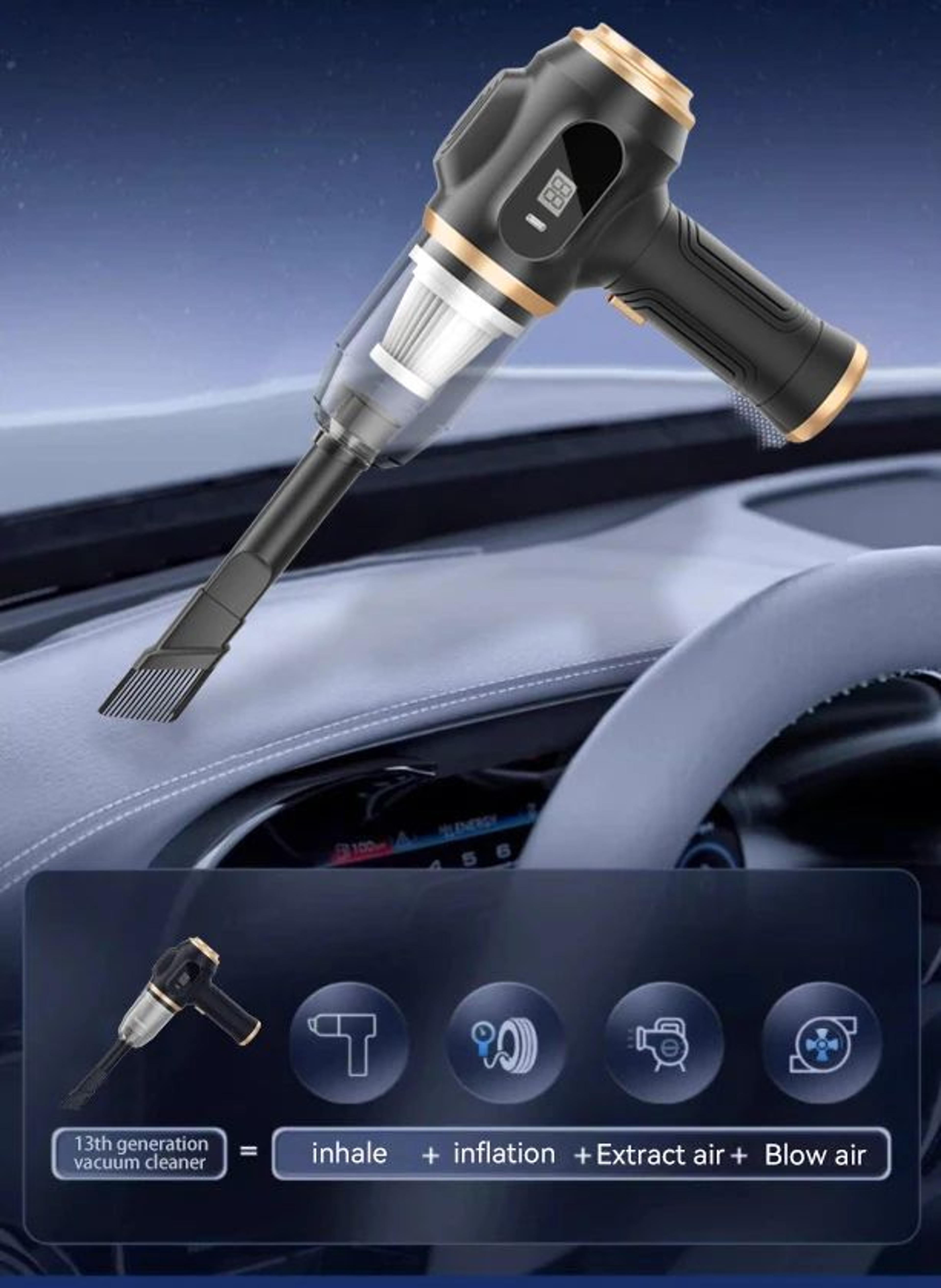 Cordless Multi Functional Handheld Car Vacuum Cleaner 7