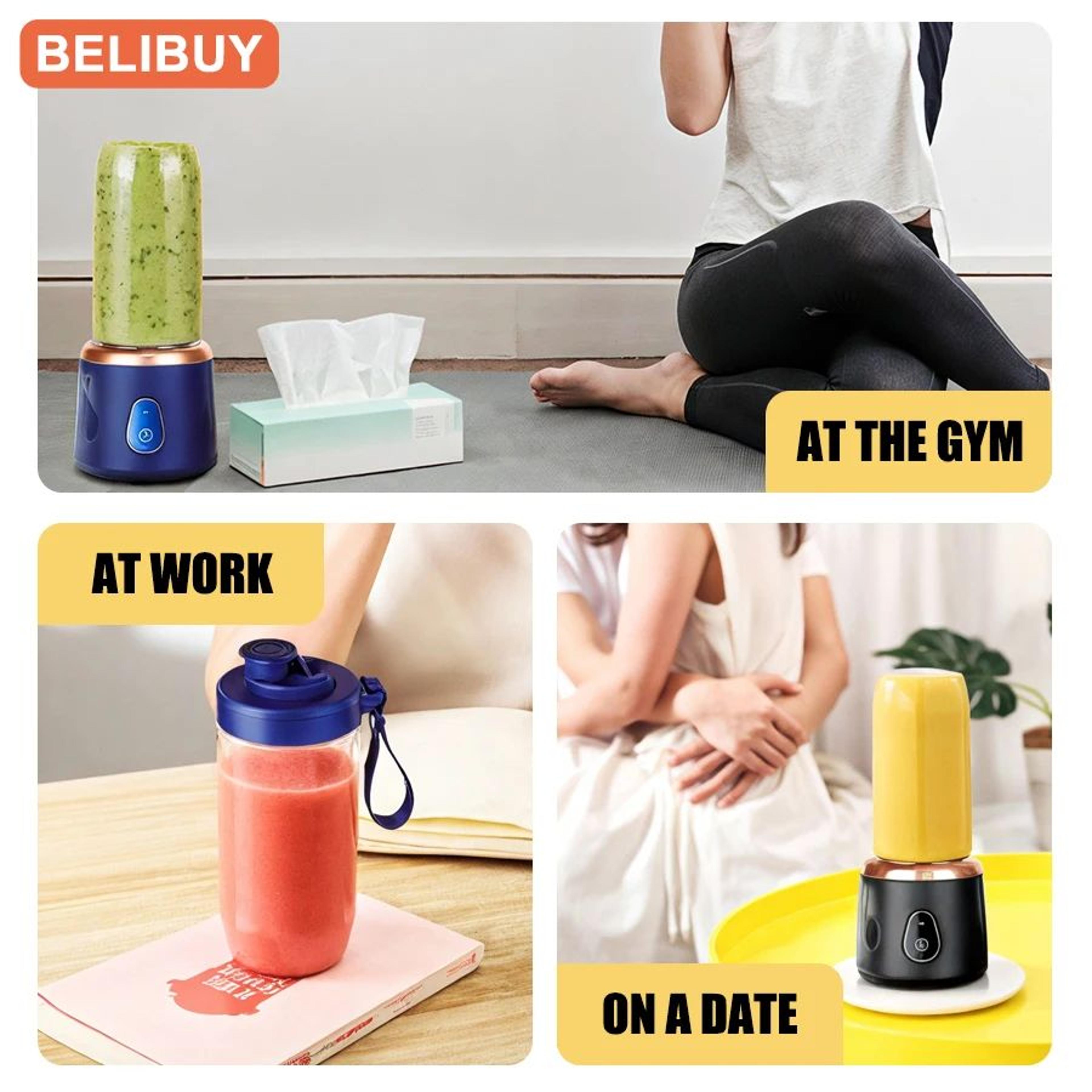 Portable USB Electric Juicer Blender 400ml 7