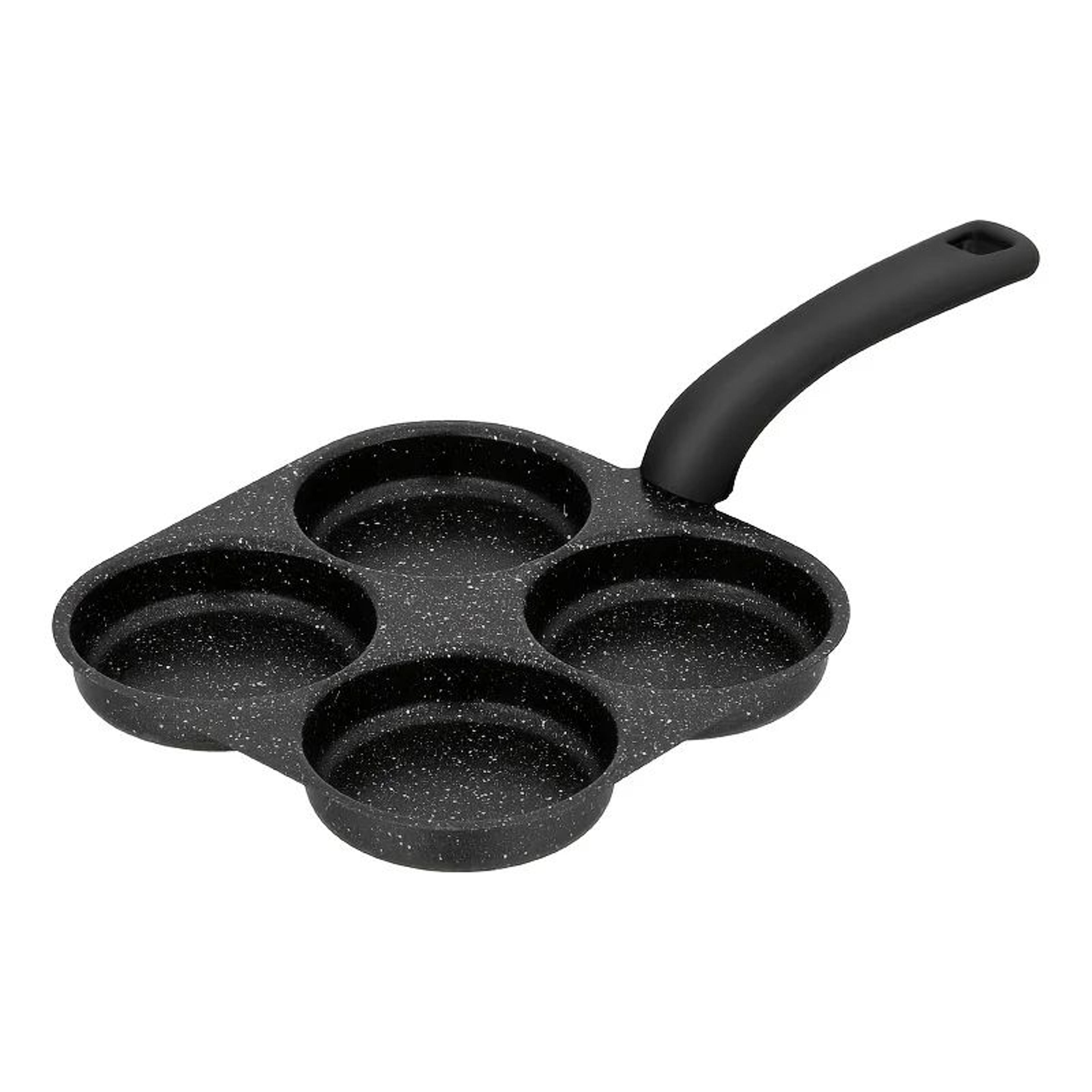 4 Hole Non Stick Omelette Egg Frying Pan 1