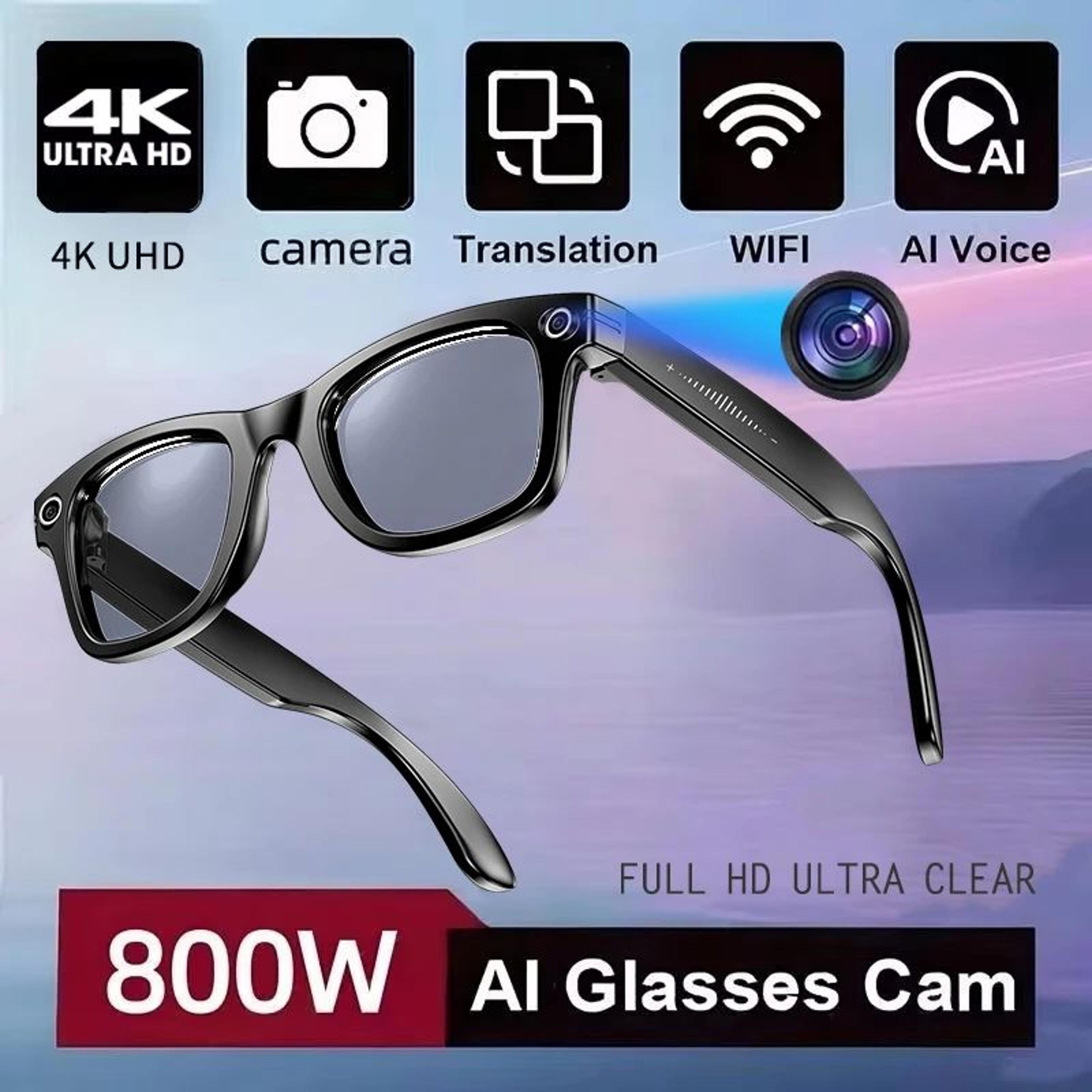 AI Smart Camera Translation Sunglasses 15