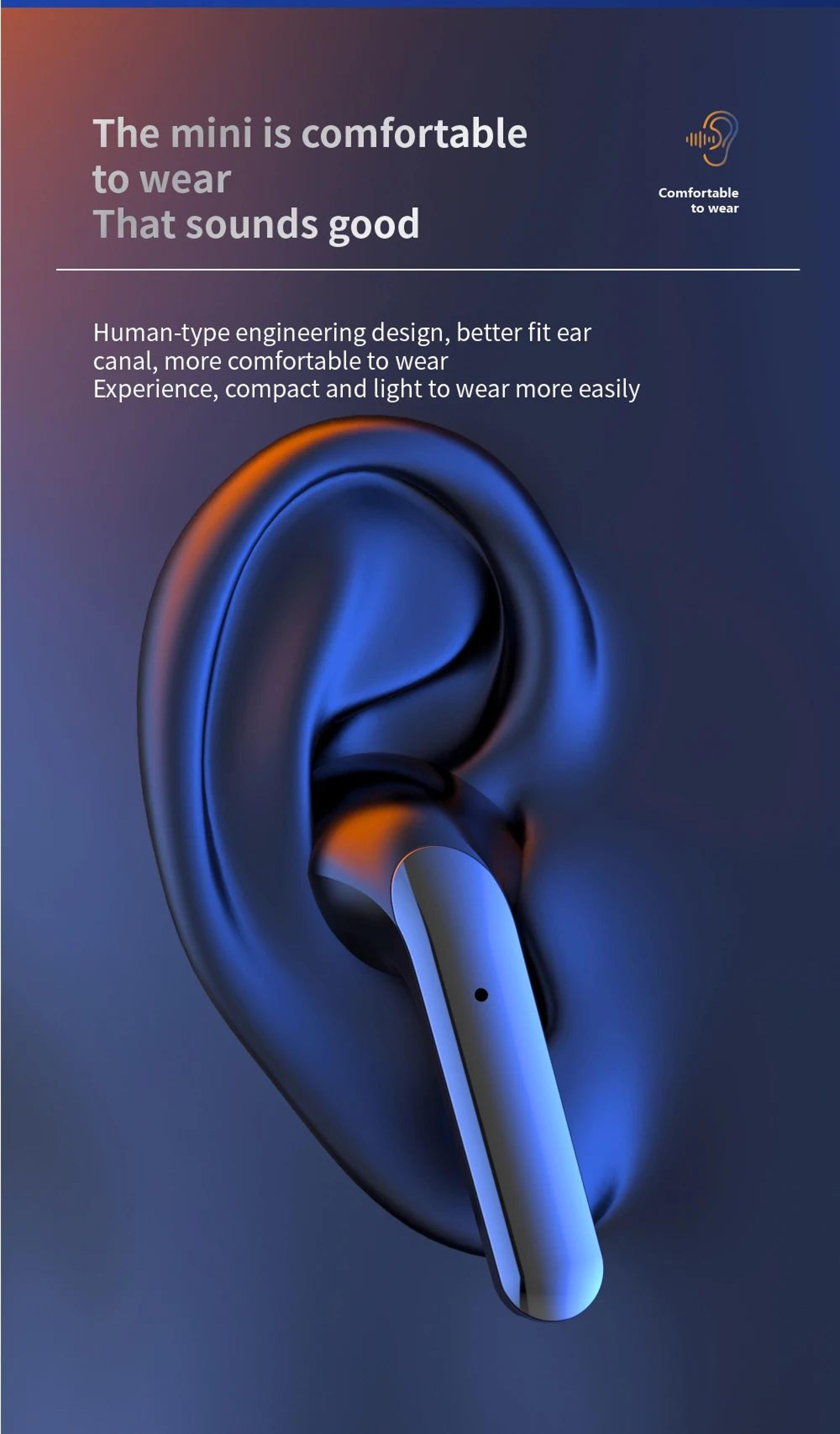 Air7 BT53 Wireless Earbuds HiFi Stereo Gaming Sports TWS 7