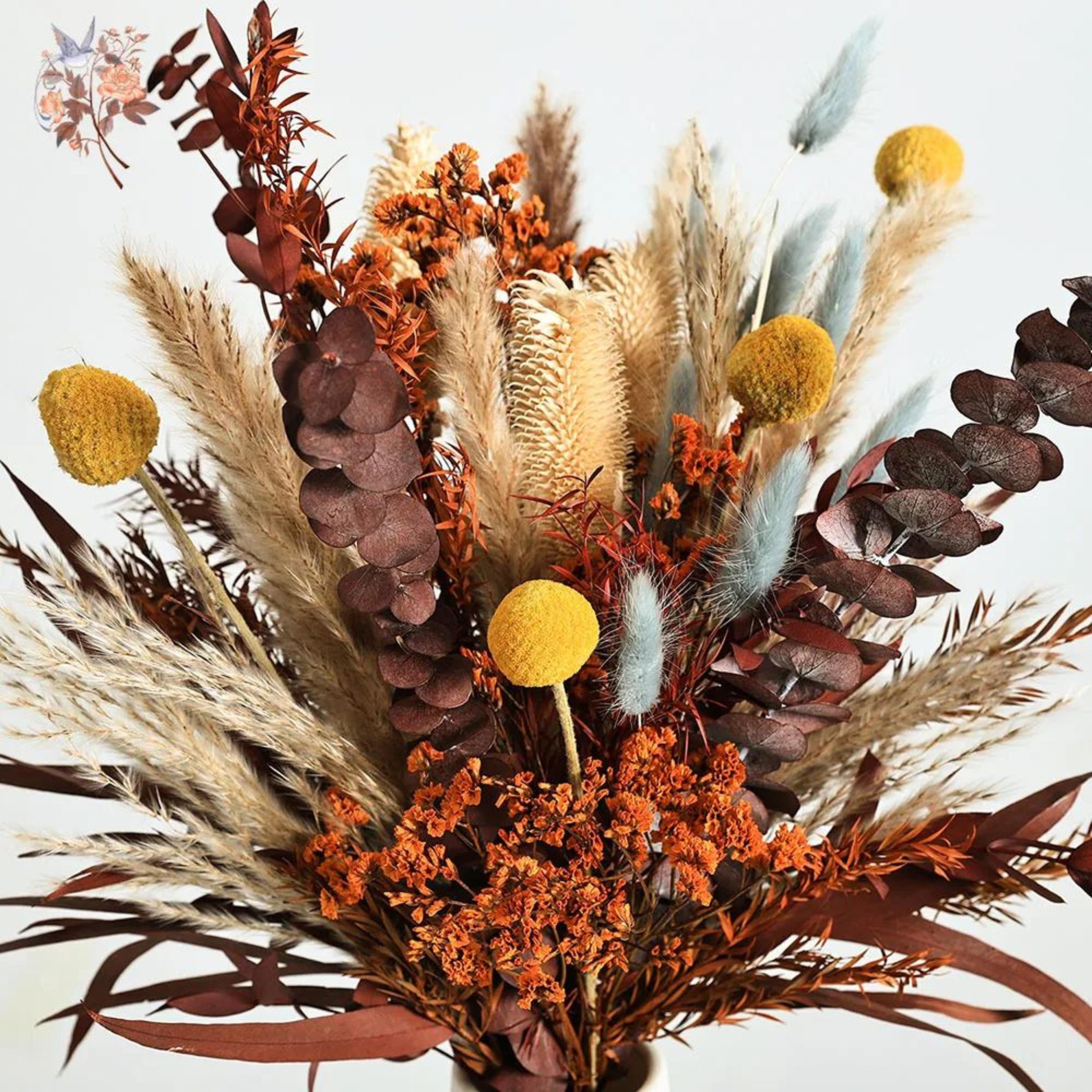 Boho Preserved Pampas Flower Bouquet 2