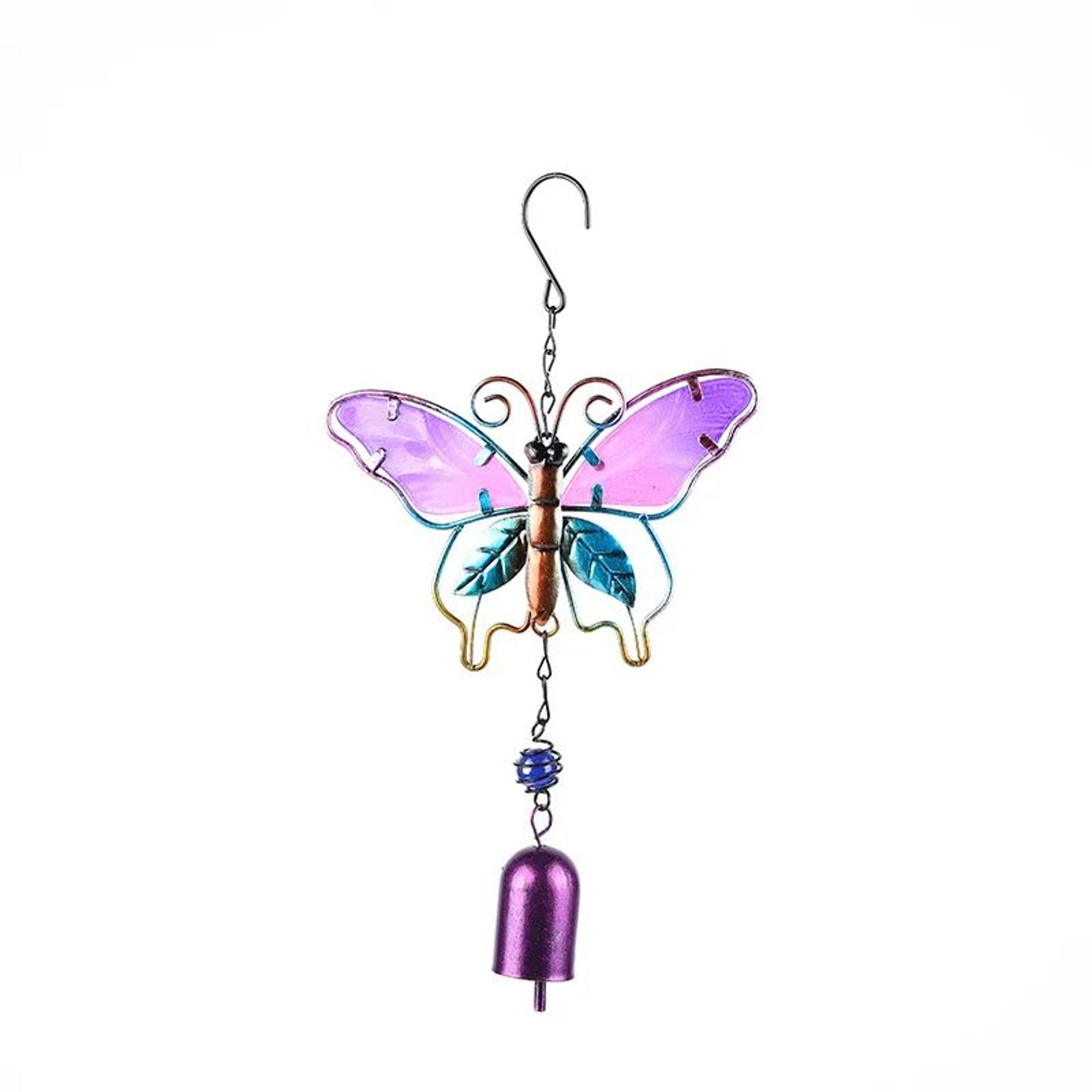 Hummingbird Dragonfly Wind Chime Decor 13