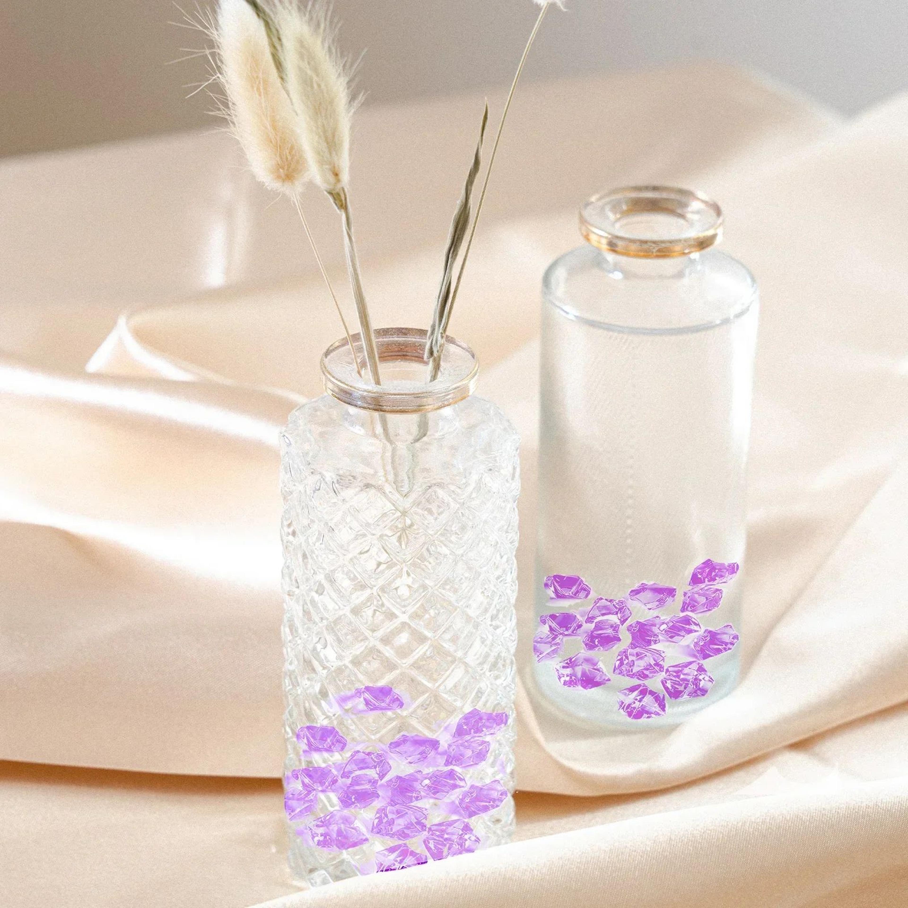 Clear Acrylic Crushed Ice Vase Fillers 8
