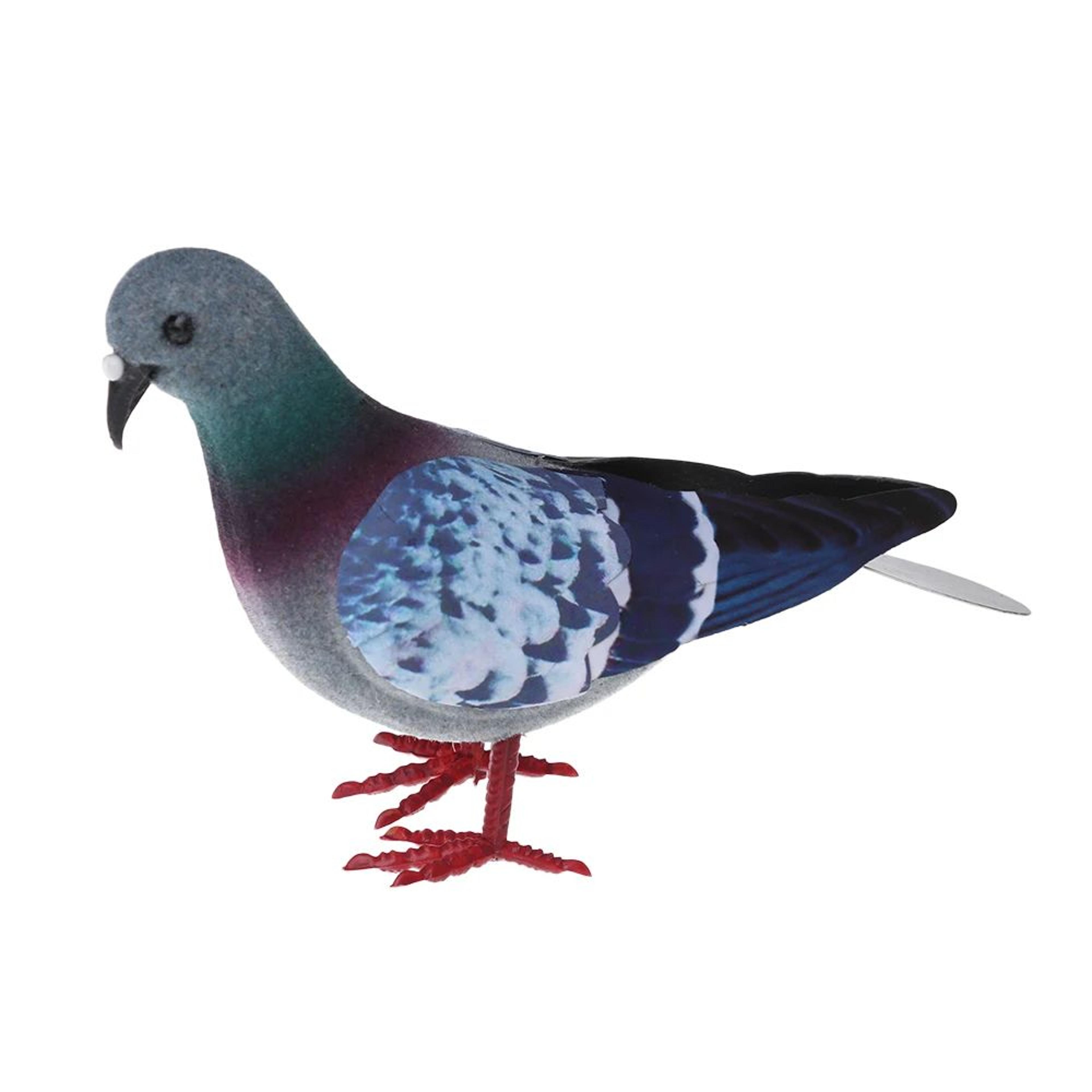 Artificial Dove Bird Decor Realistic Pigeon For Home And Events 12