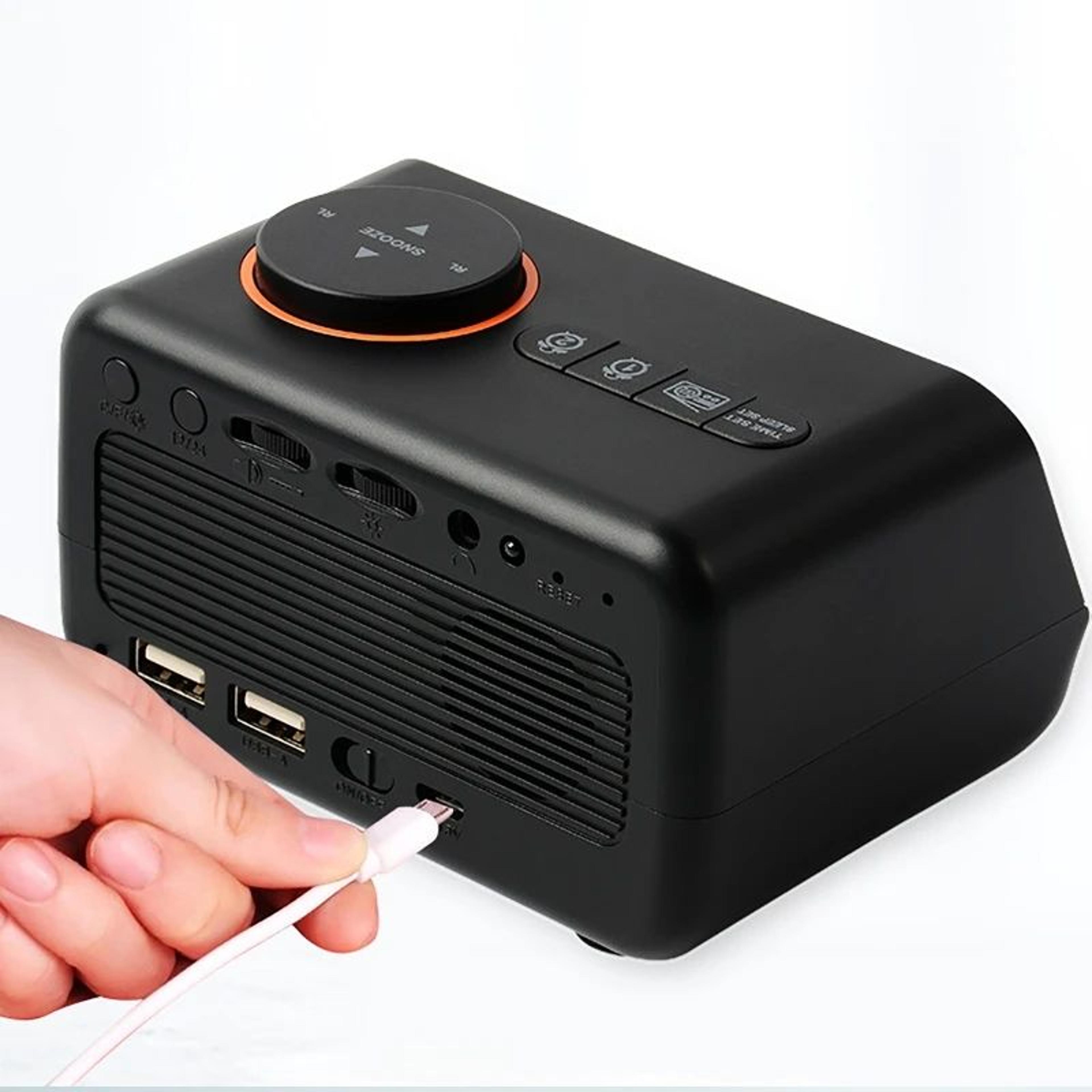 Modern LED Digital Alarm Clock With FM Radio 7