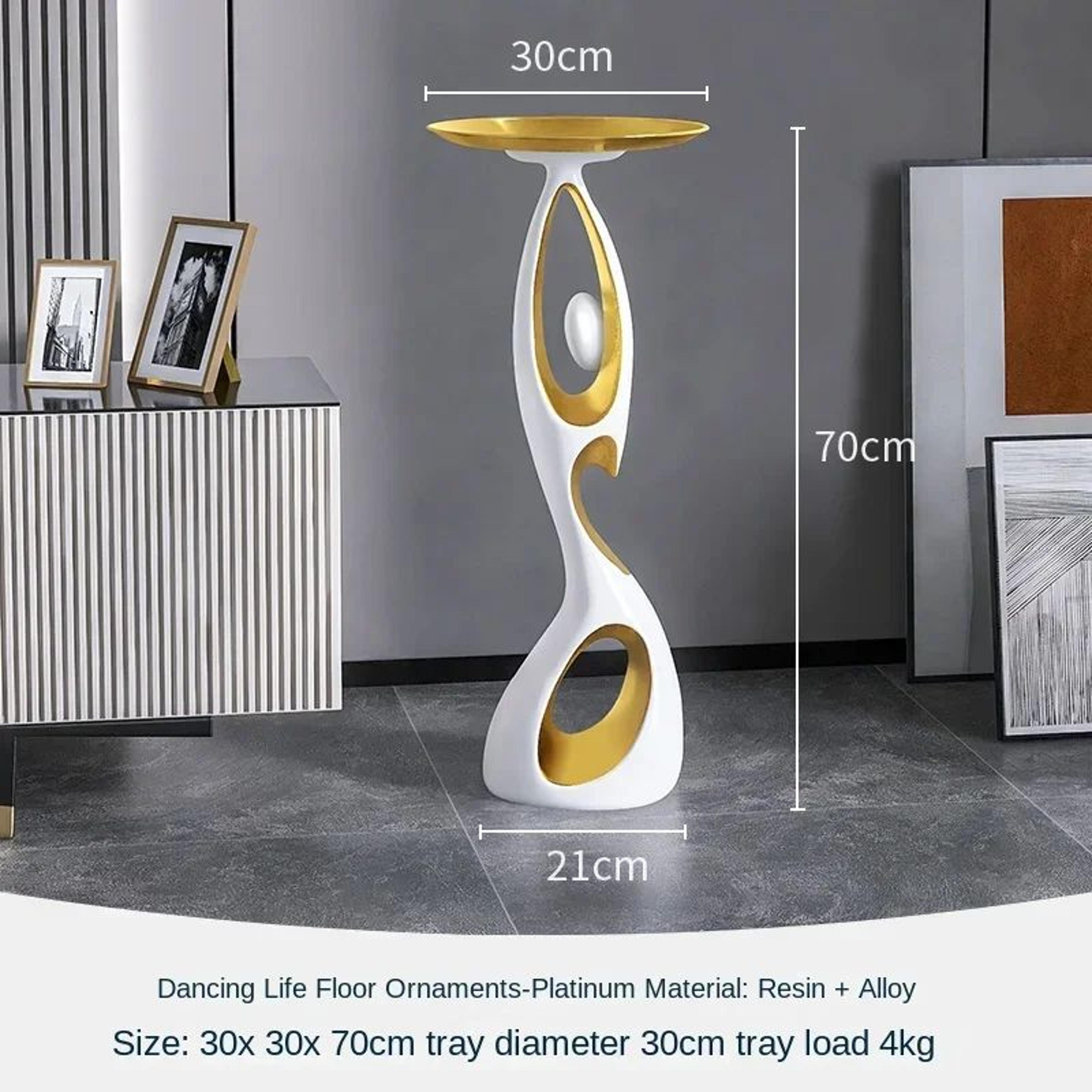 Abstract Dancing Figures Nordic Sculpture Decor 8