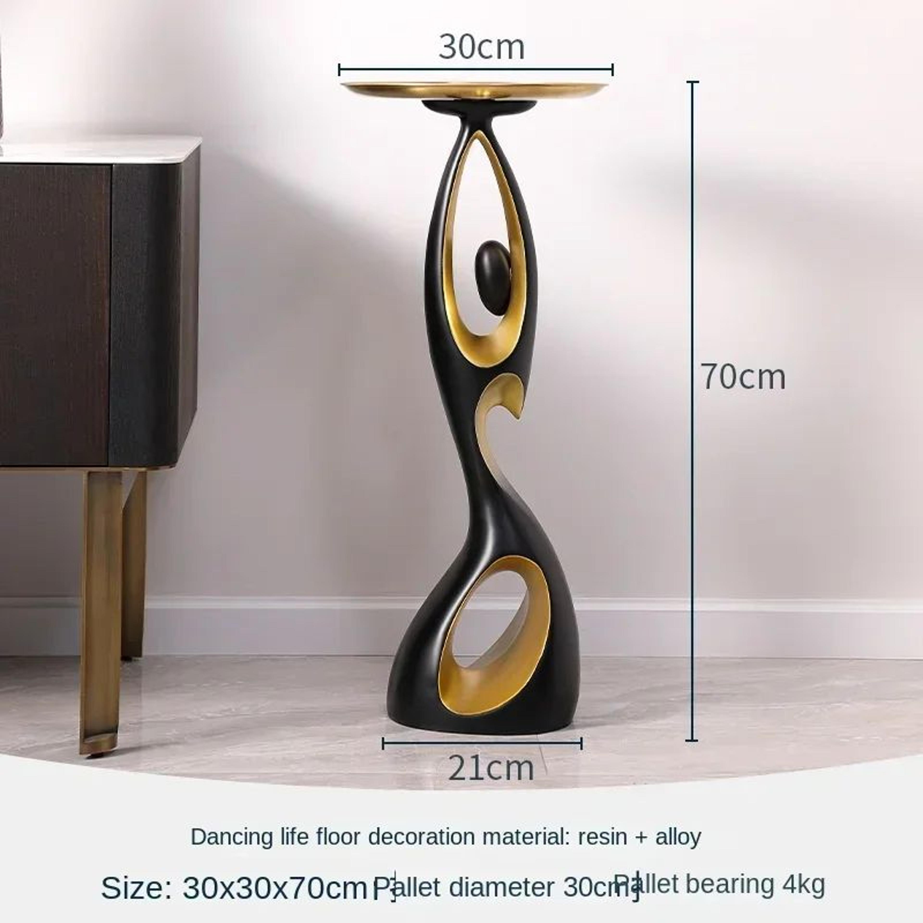 Abstract Dancing Figures Nordic Sculpture Decor 9