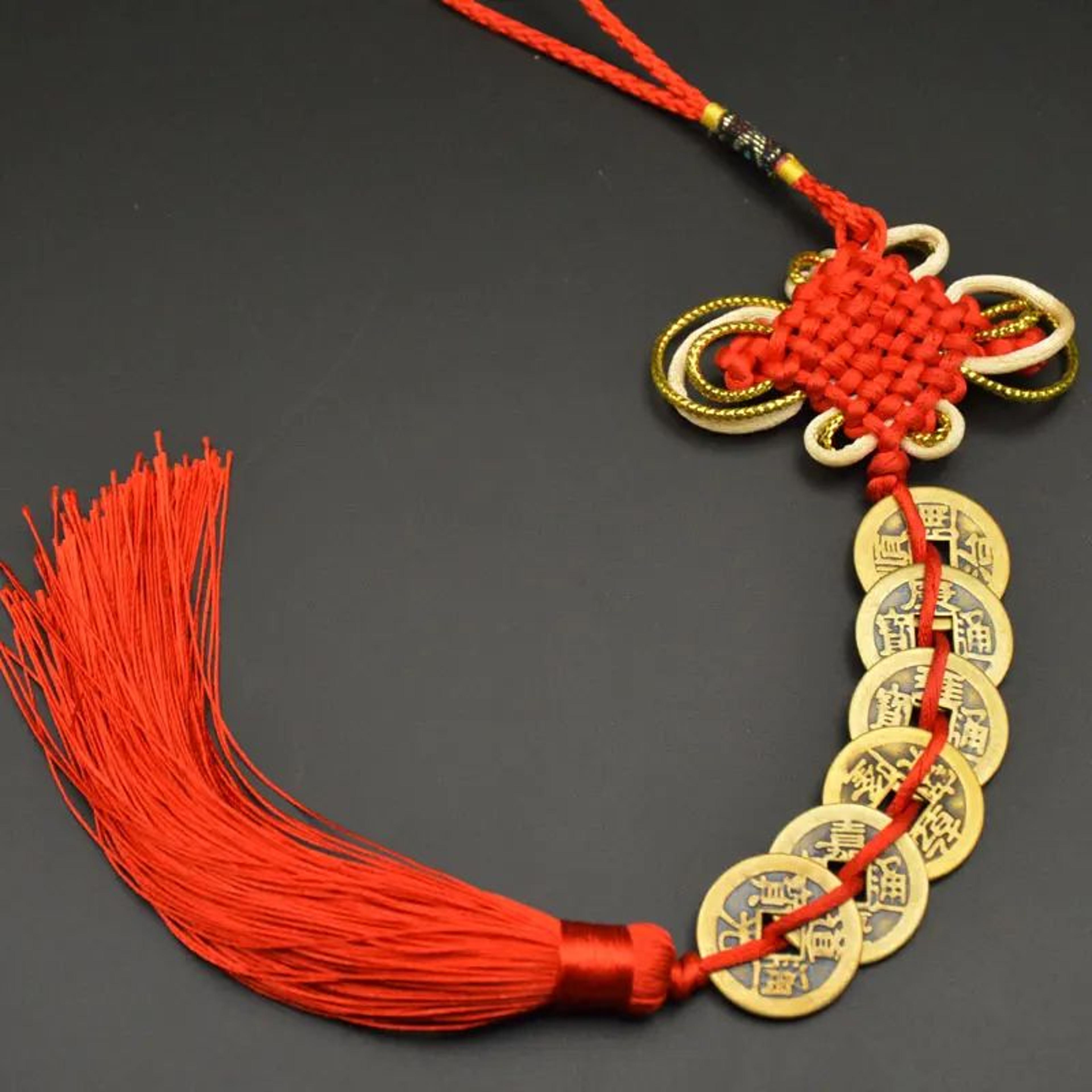 Chinese Knot Lucky Coins Prosperity Charm 1