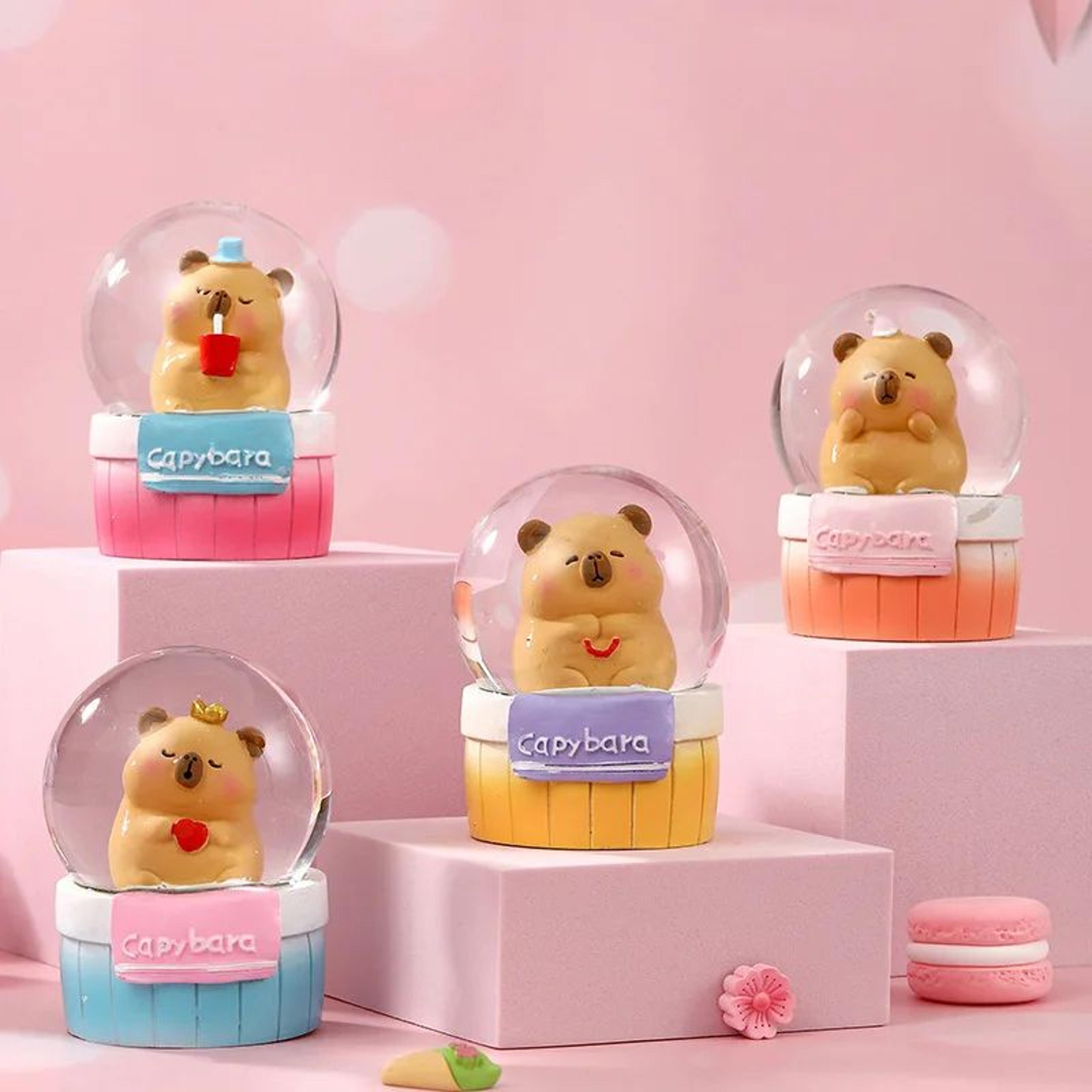 Cute Capybara Crystal Ball Ornament 5