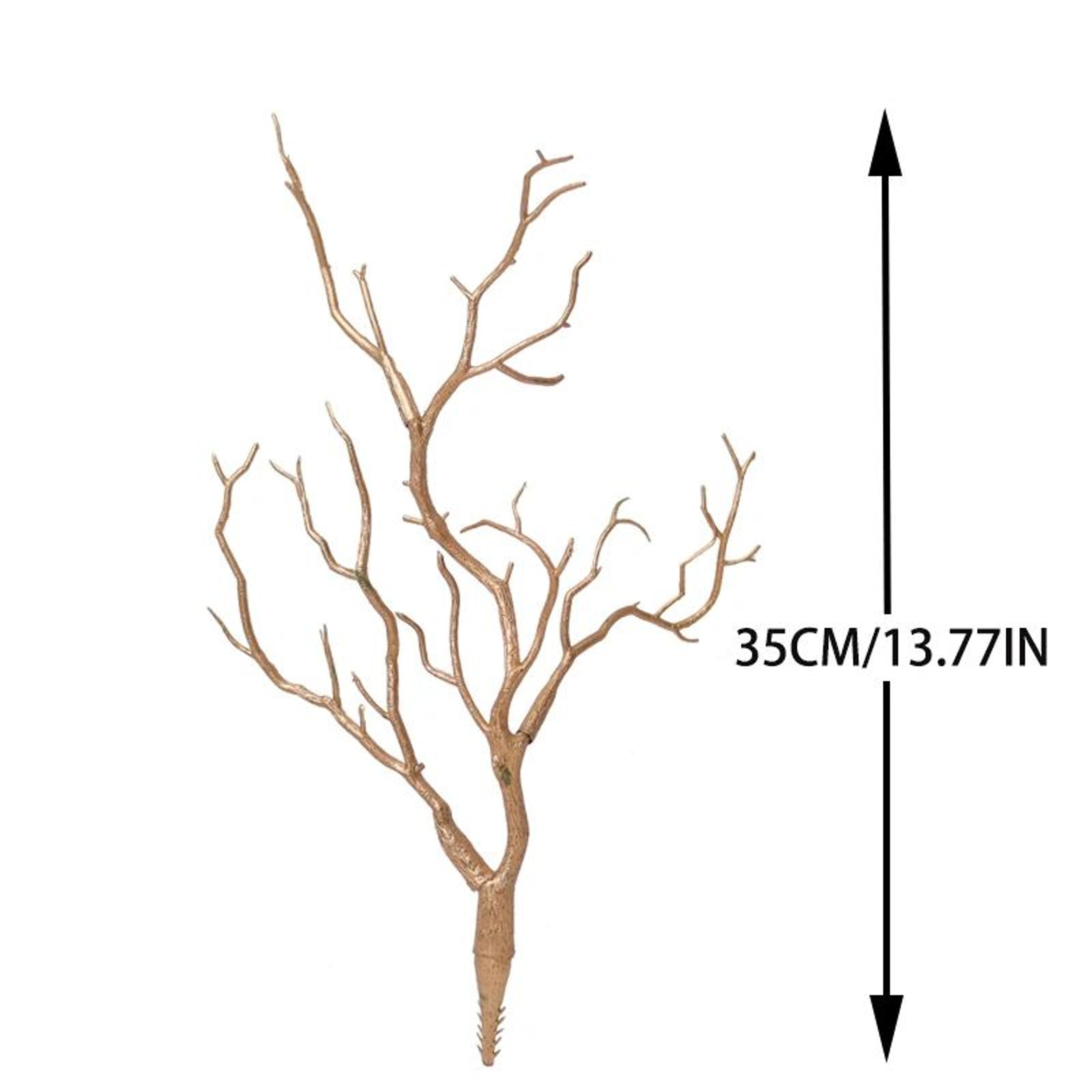 Golden Artificial Antler Branch Decor 6
