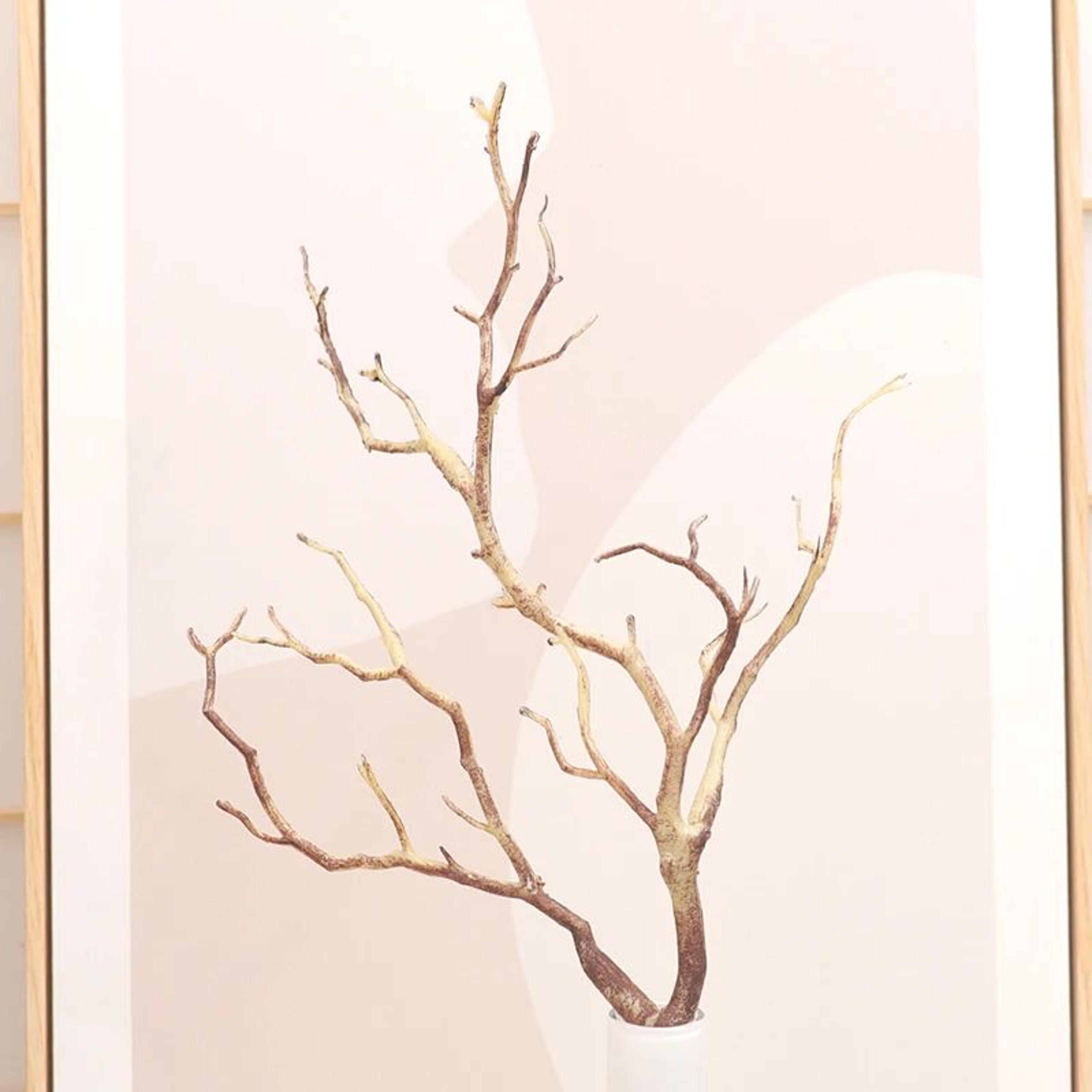 Golden Artificial Antler Branch Decor 10