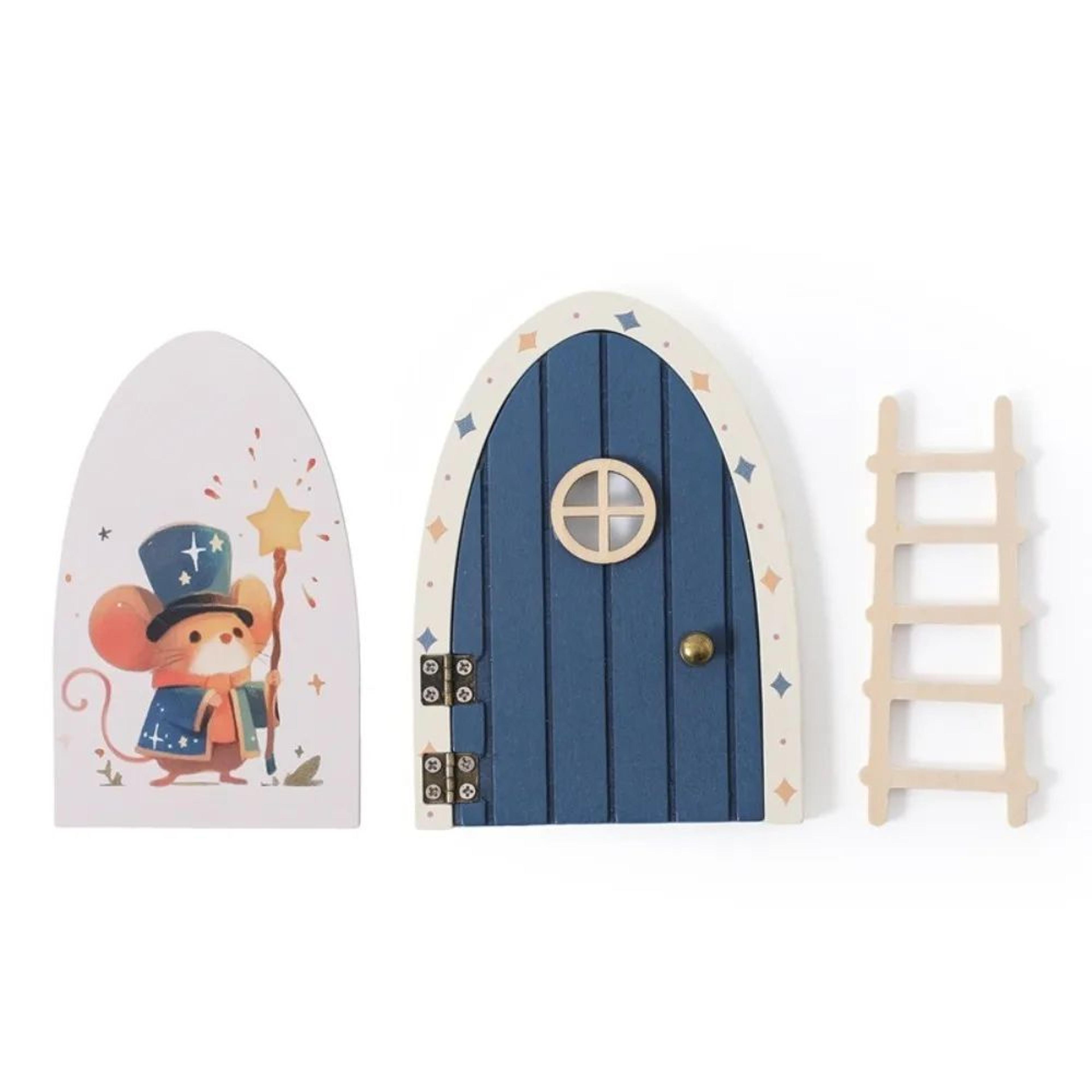 Mini Fairy Elf Door Dollhouse Wall Decor 15