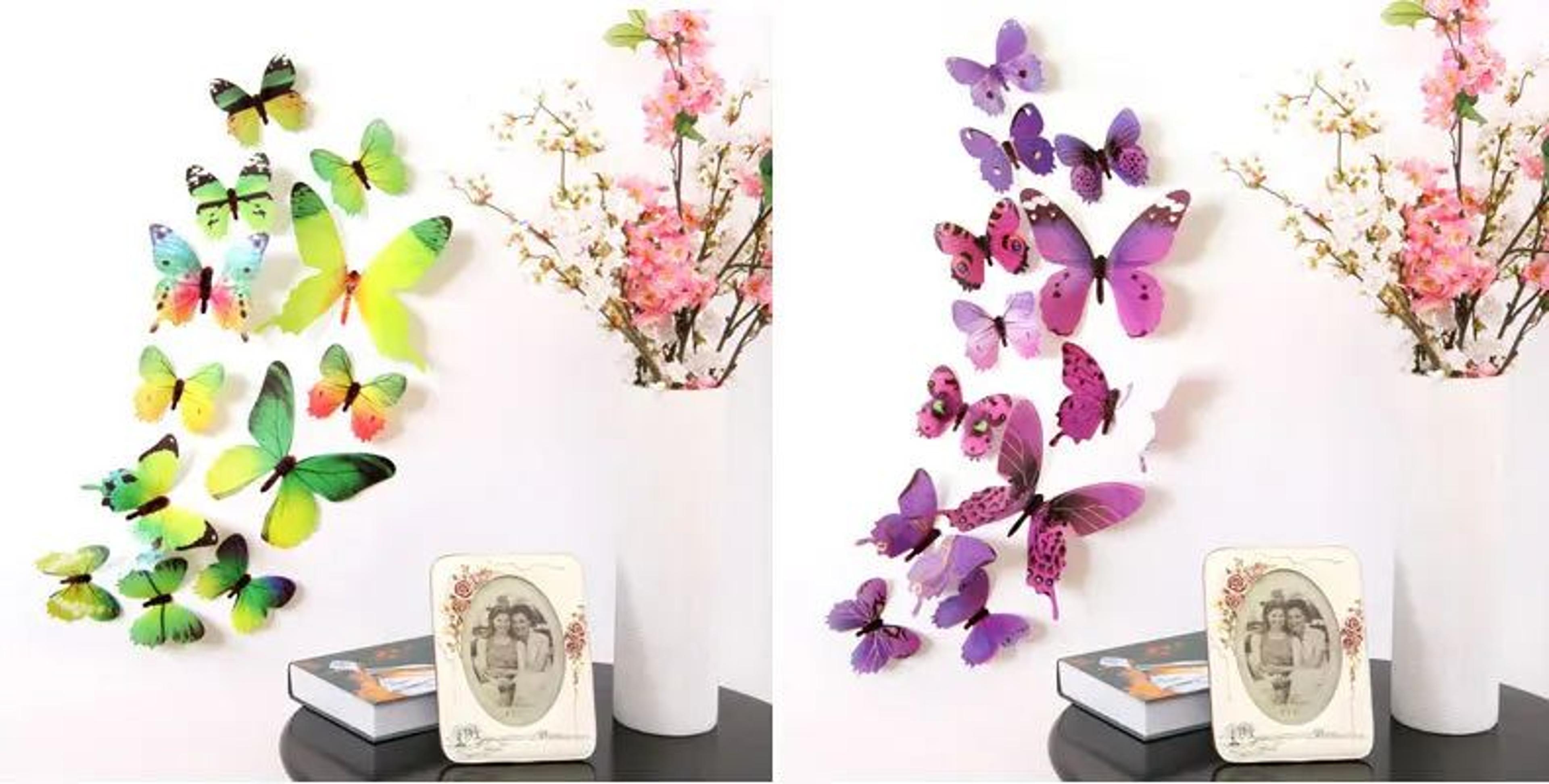 3D Butterfly Wall Stickers Set 3
