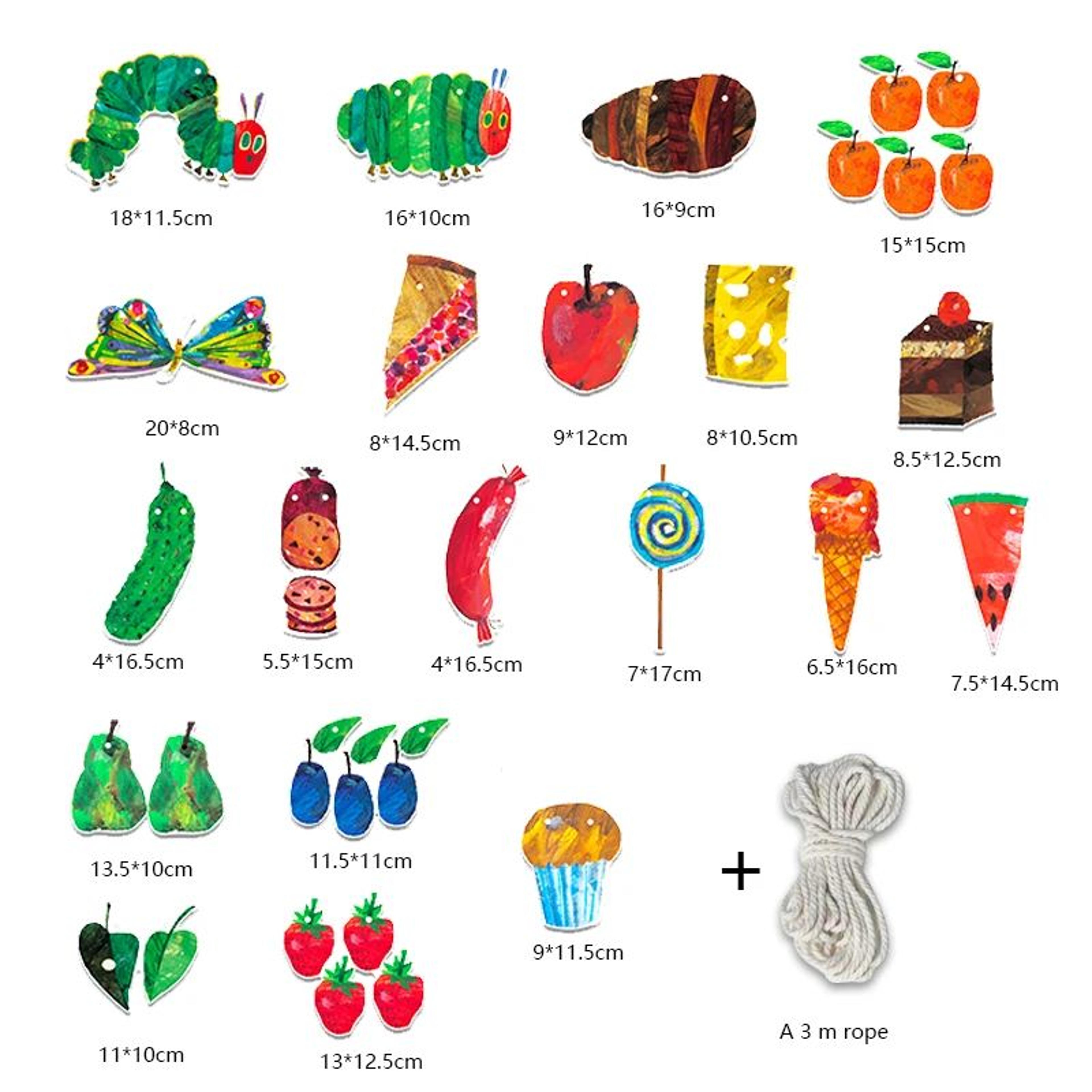 Hungry Caterpillar Flag Banner Classroom Decor 6