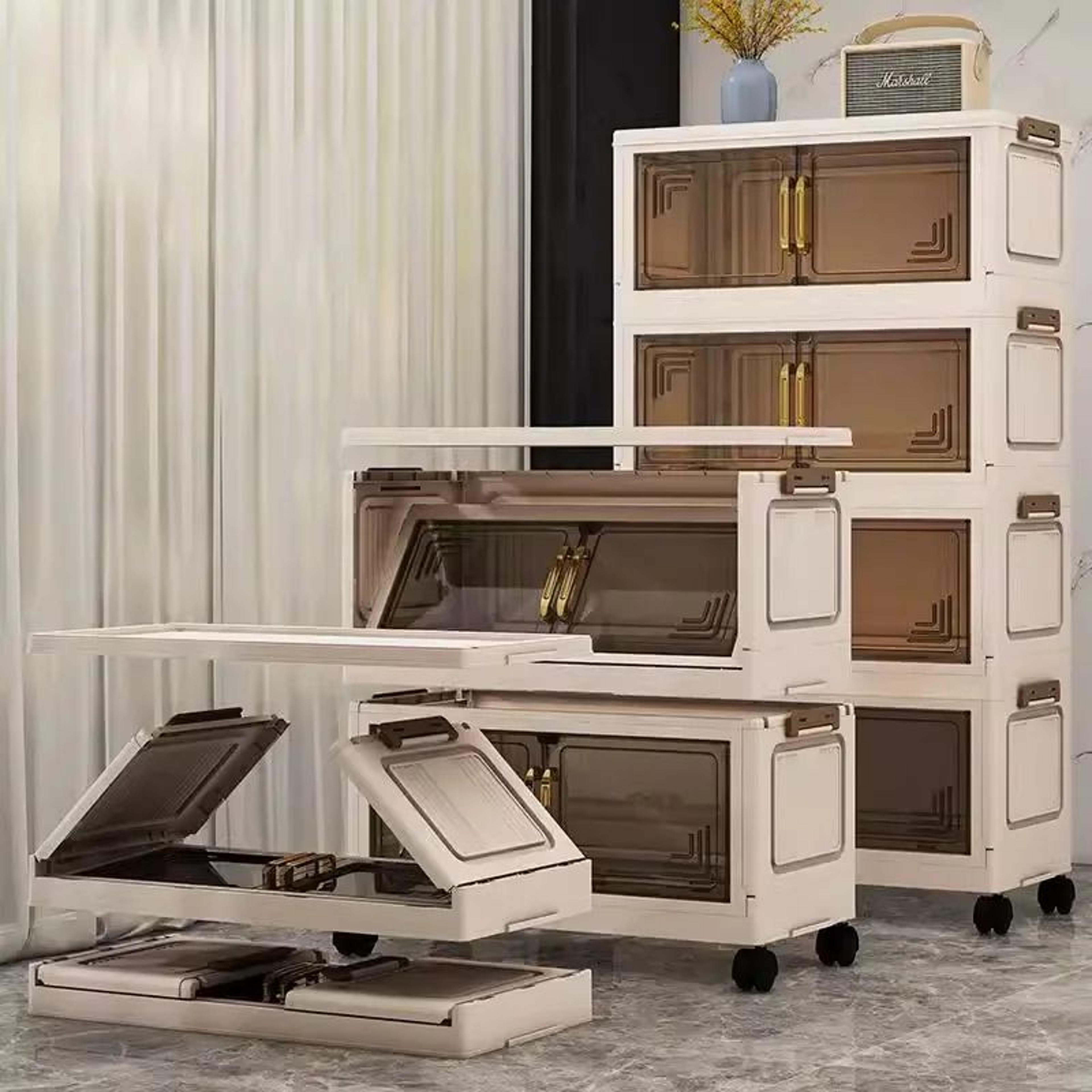 Foldable Storage Cabinet Wardrobe Organizer 3