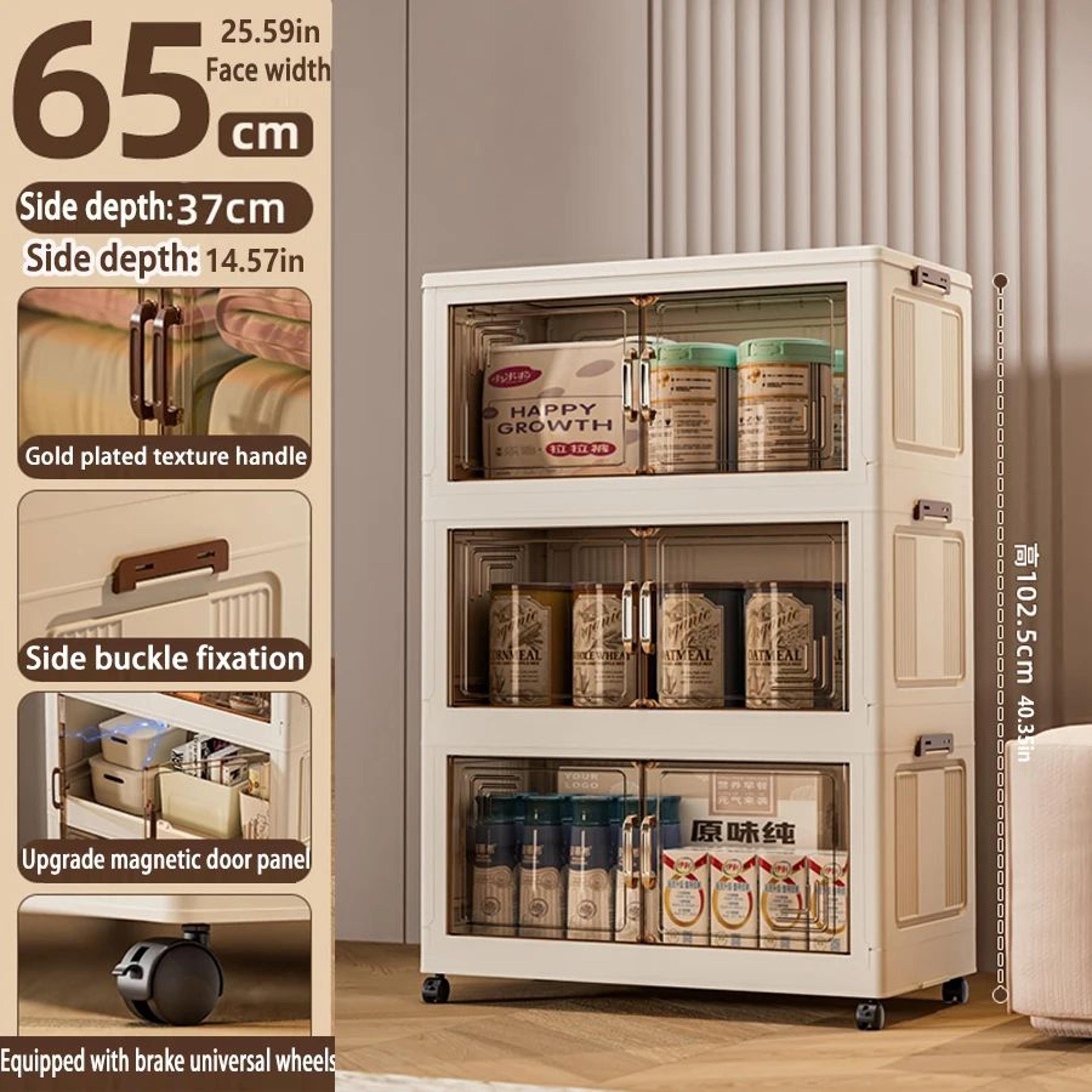 Foldable Storage Cabinet Wardrobe Organizer 20