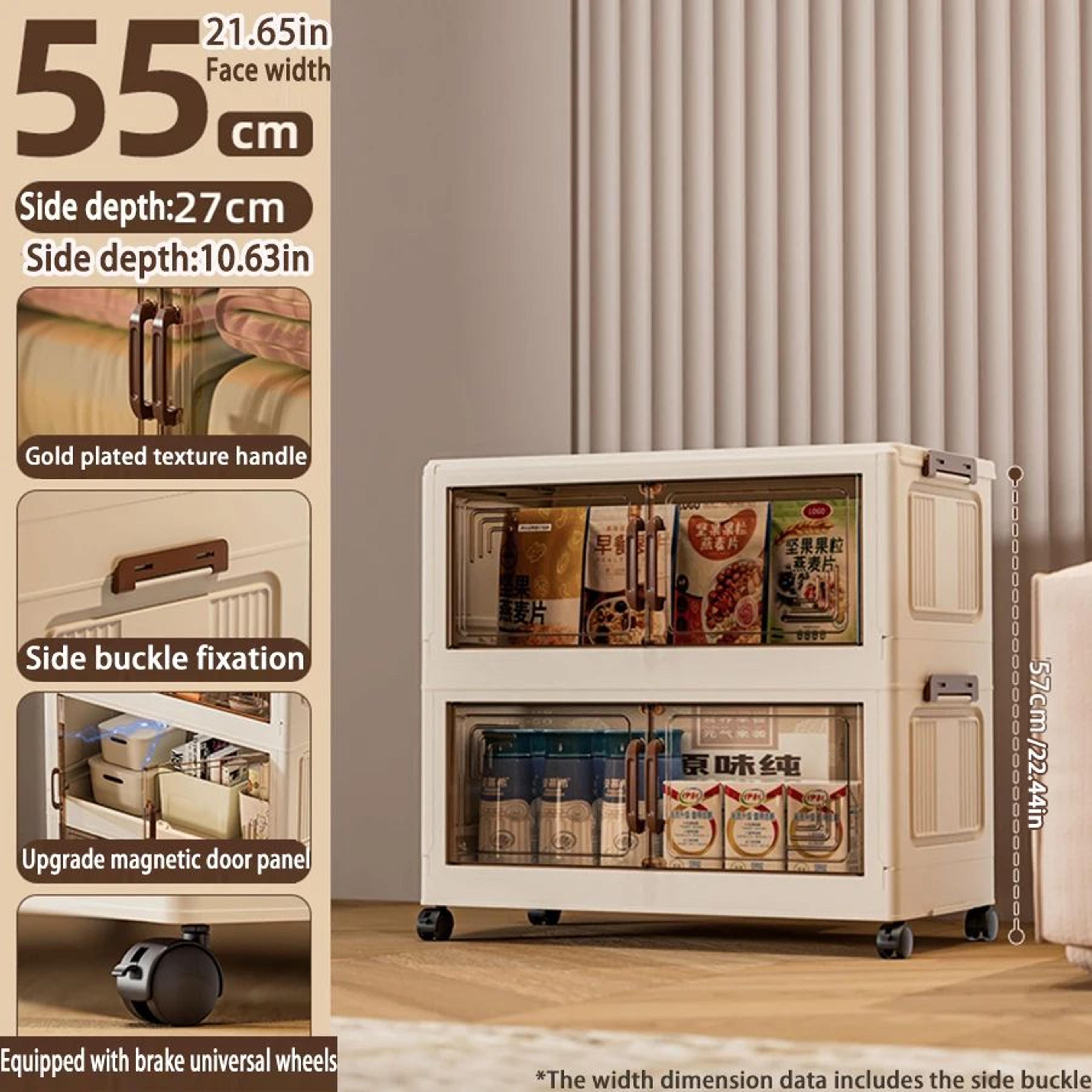 Foldable Storage Cabinet Wardrobe Organizer 13