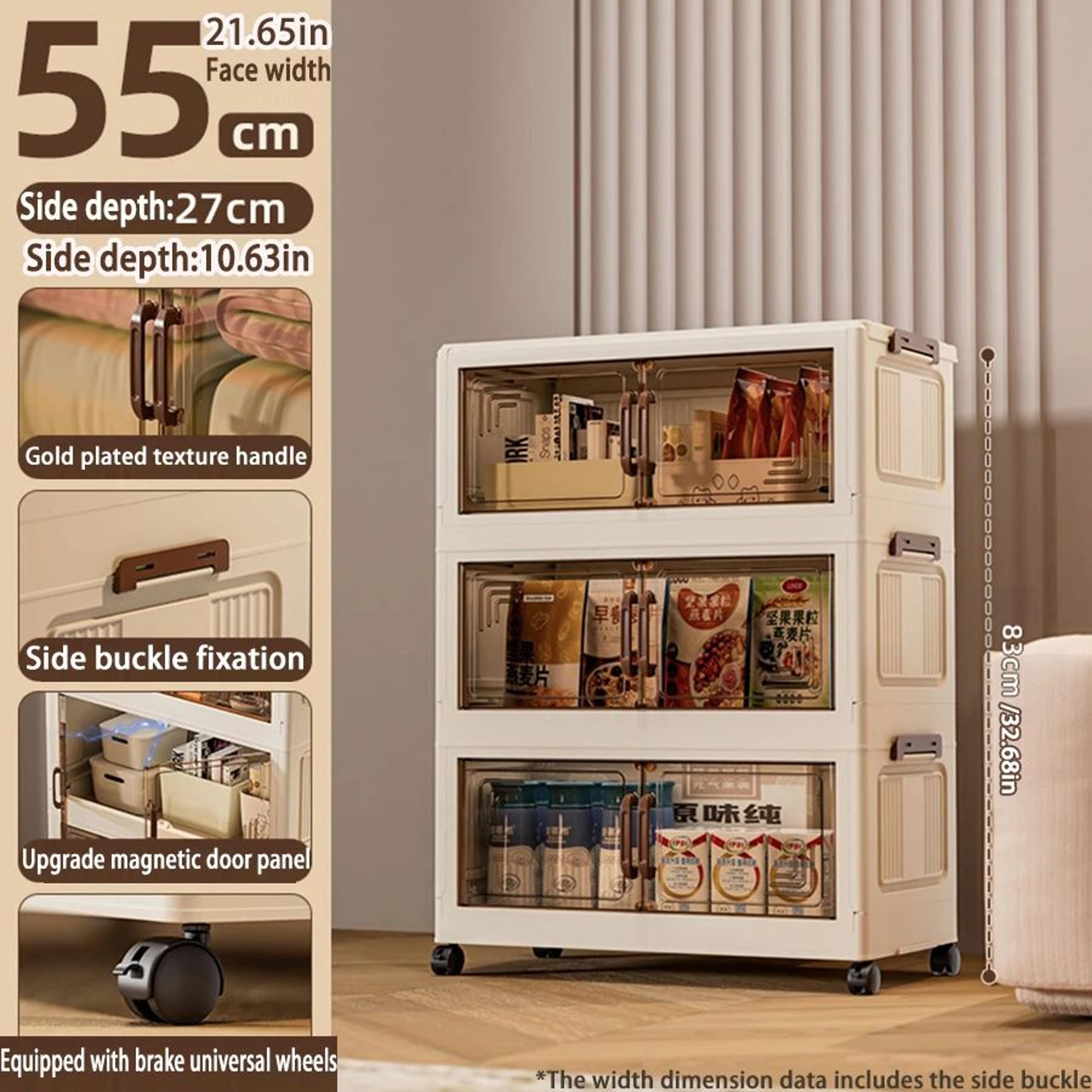 Foldable Storage Cabinet Wardrobe Organizer 14