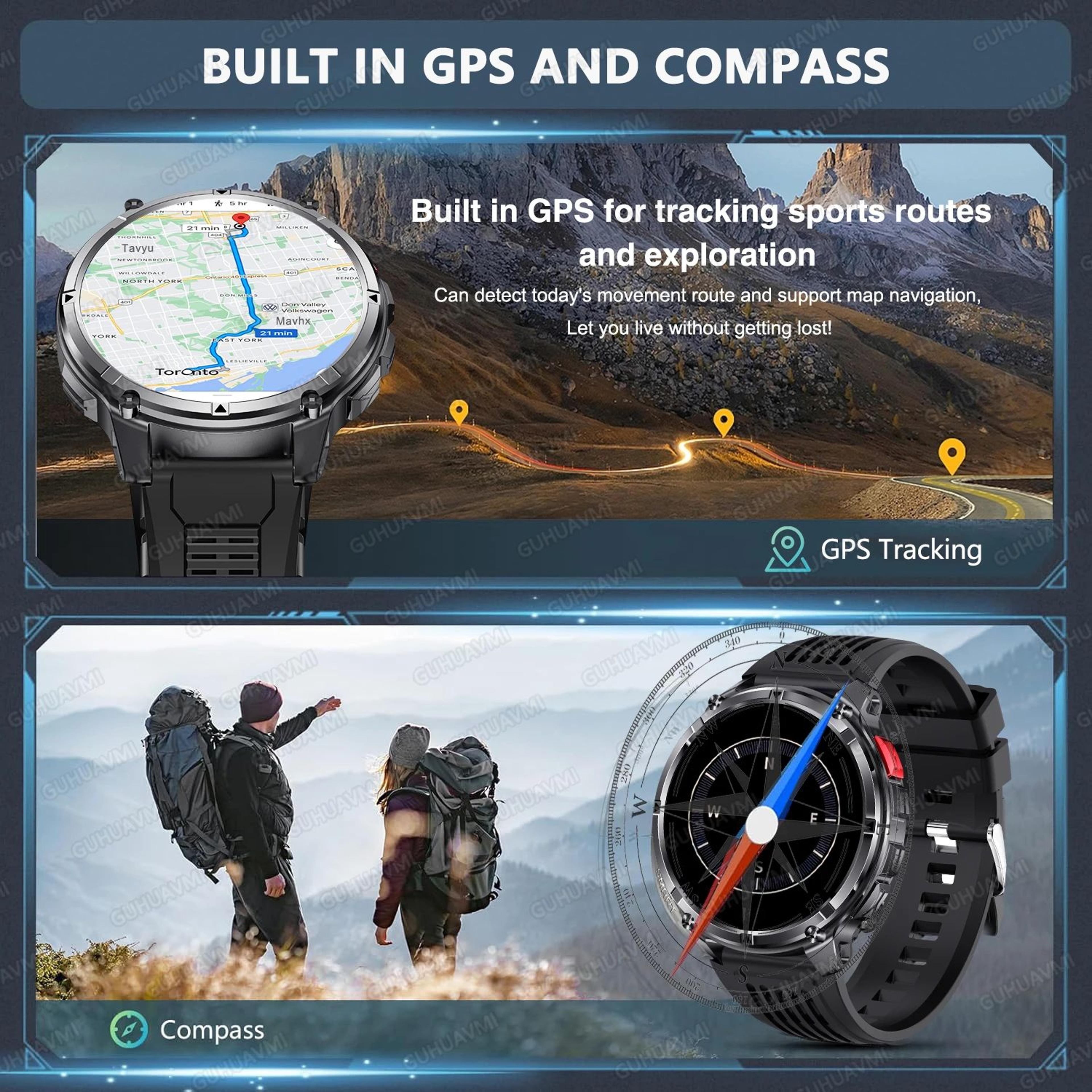 T Rex 3 Pro GPS Smartwatch With 1100mAh Battery 2