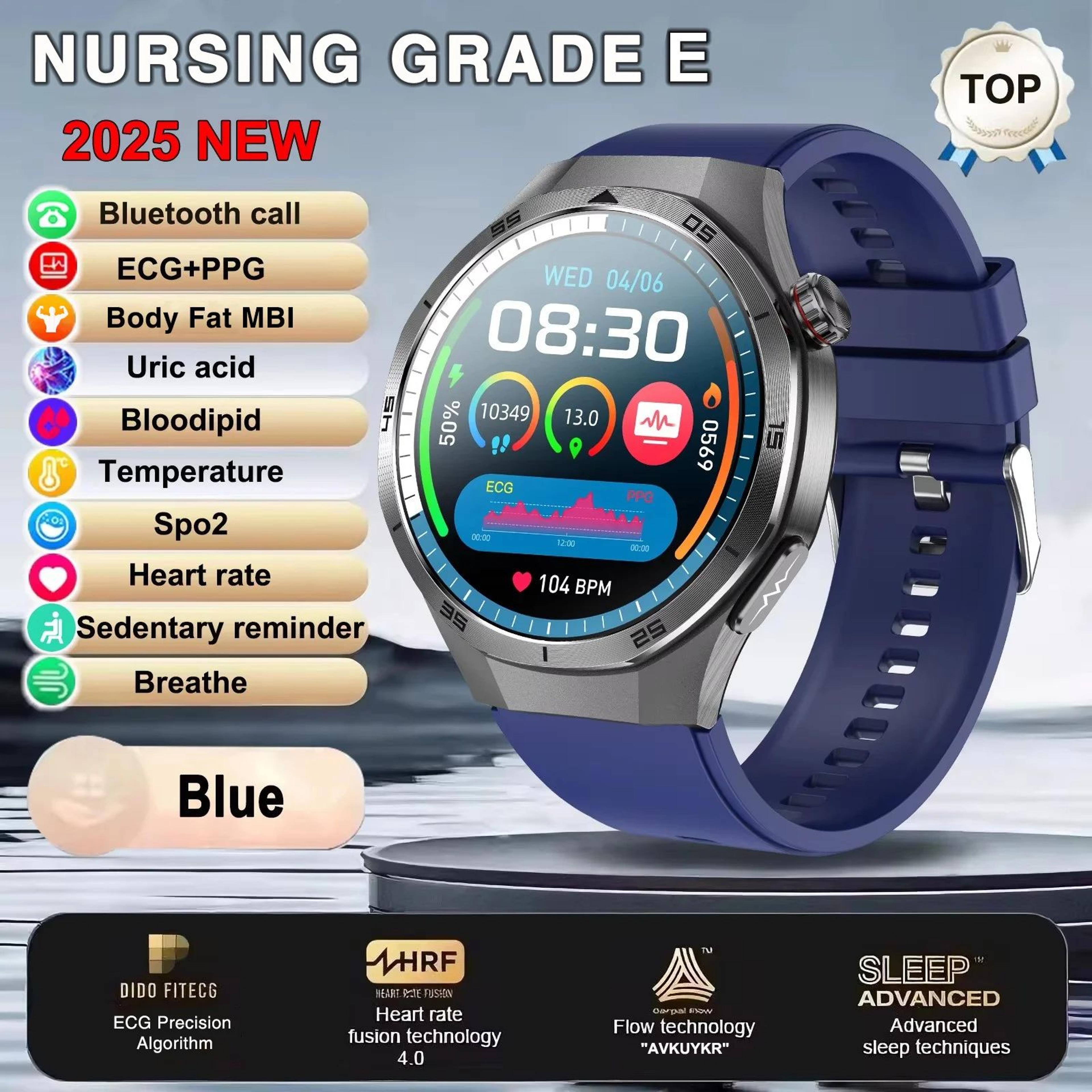 ECG PPG Health Smartwatch With NFC And Call 15
