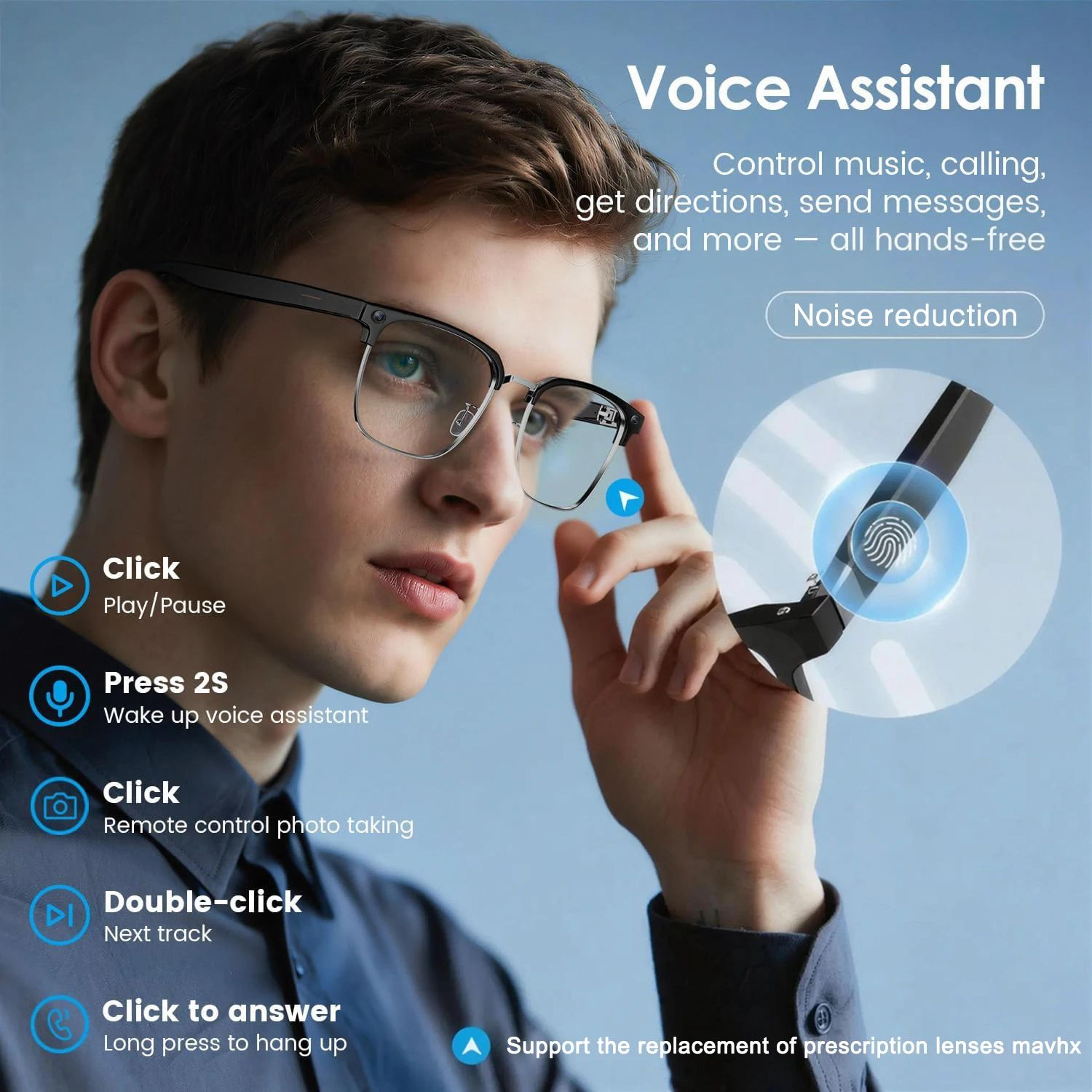 AI Smart Camera Glasses With Bluetooth Call 3
